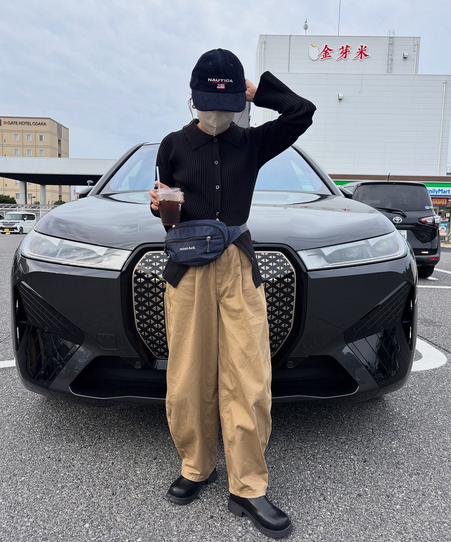 model：H152 着用サイズ：FREE