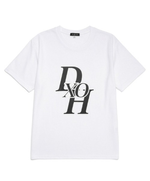 A'GEM/9 × .kom『DXOH/ディソエイチ』STACK LOGO T-SHIRT