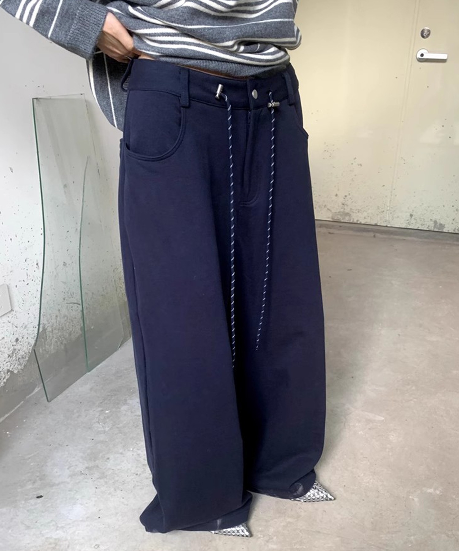 【Staud】 Caleb high-riseワイドレッグパンツ CALEB PANT – STAUD
