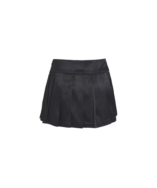 A'GEM/9 × .kom『CRANK/クランク』SATIN CHAIN TENNIS SKIRT/サテン 