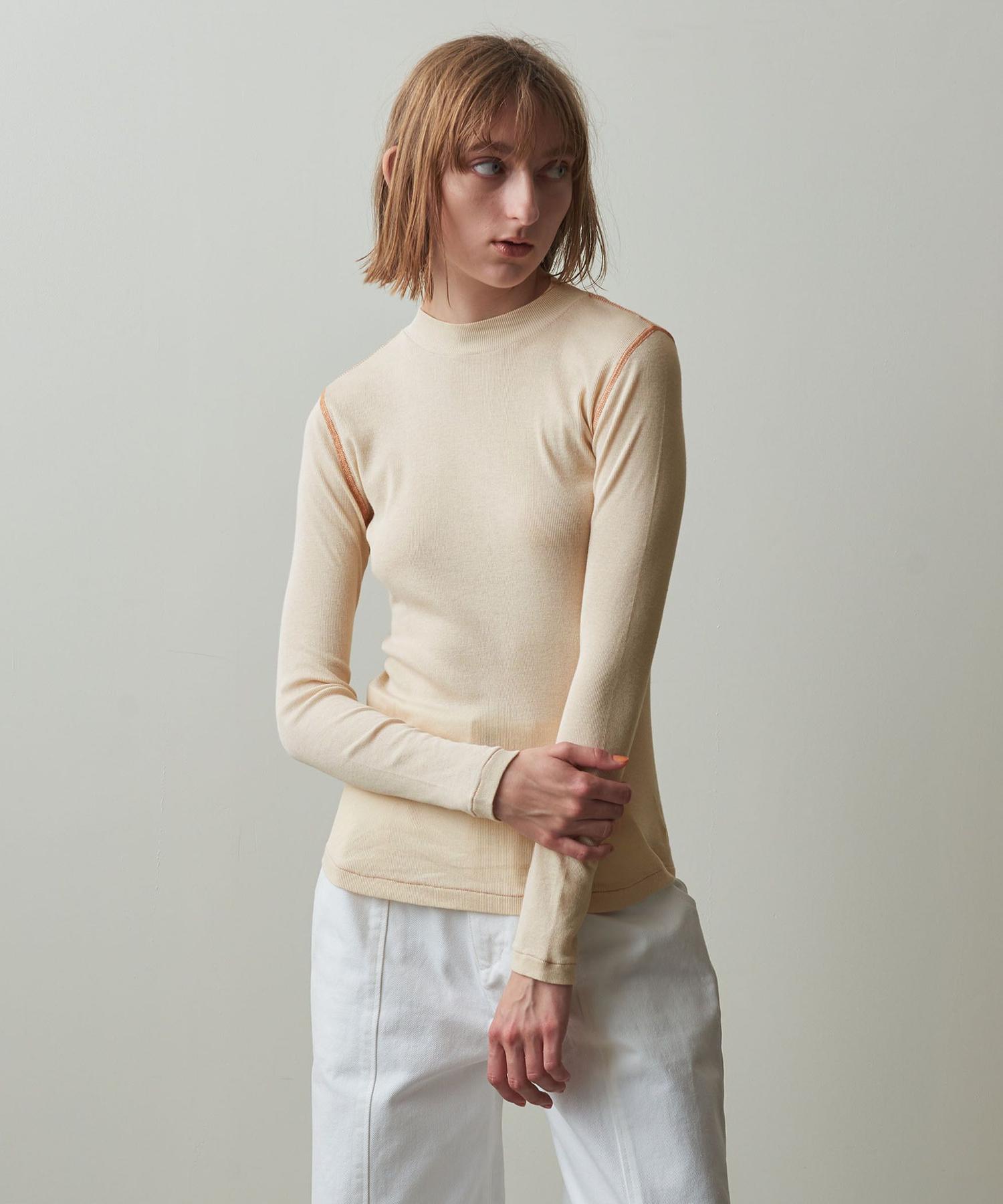 Steven Alan COTTON SILK カットソー PULLOVER RIB