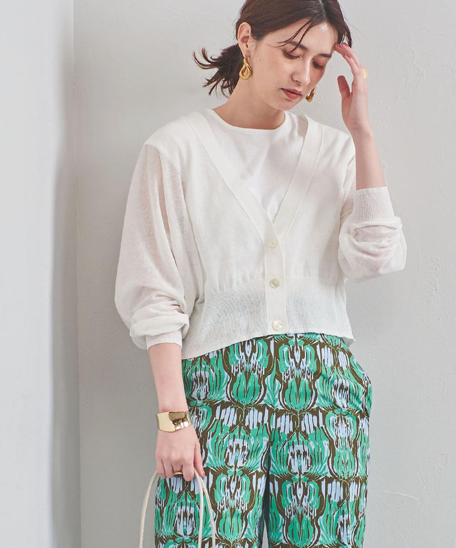 商品詳細 Uwcc C Li N ドルマン ショート カーディガン United Arrows ユナイテッドアローズ 公式通販