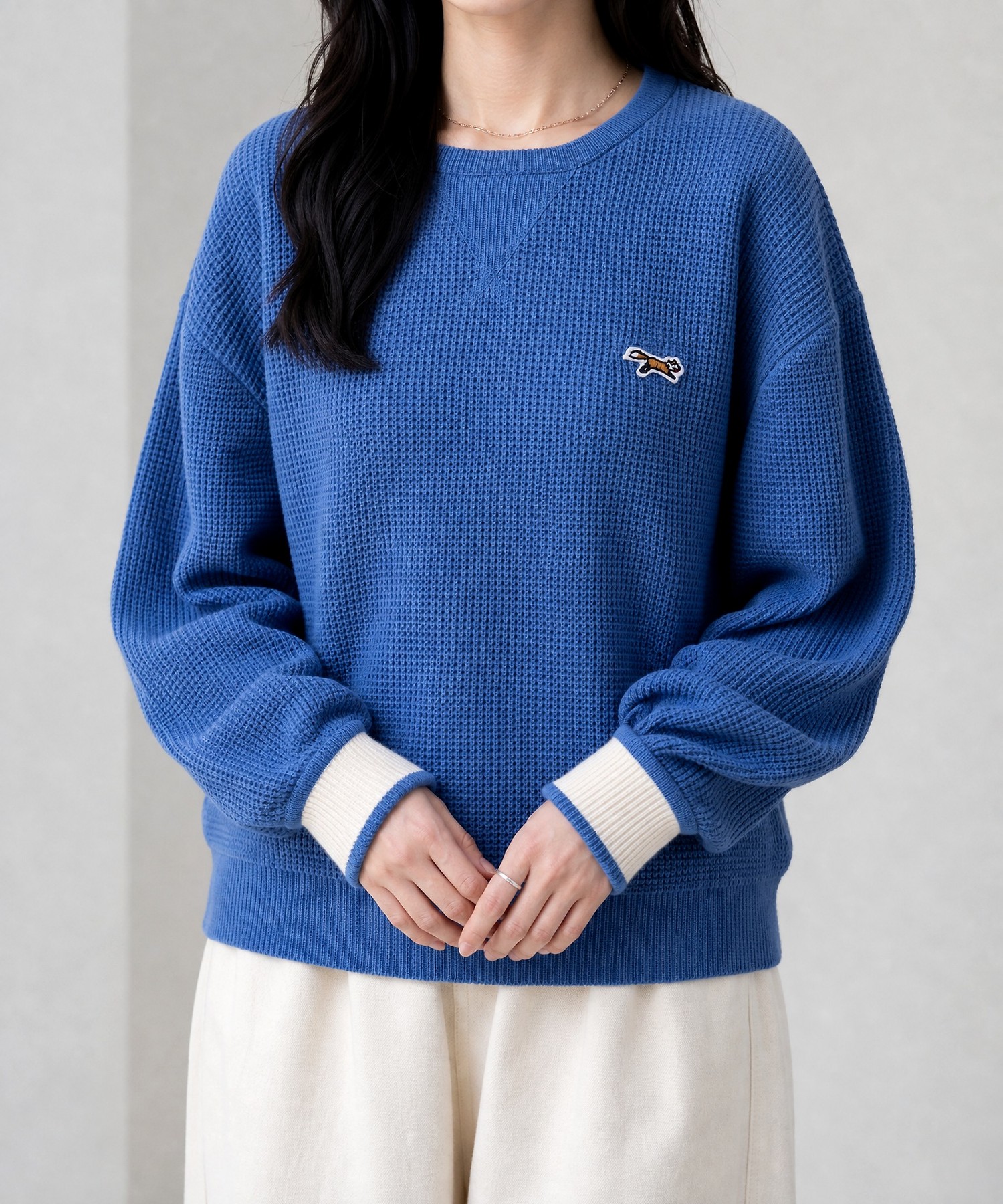 PENNEYS/ペニーズ 別注 THE FOX ワッペン刺繍 裏配色 ワッフル