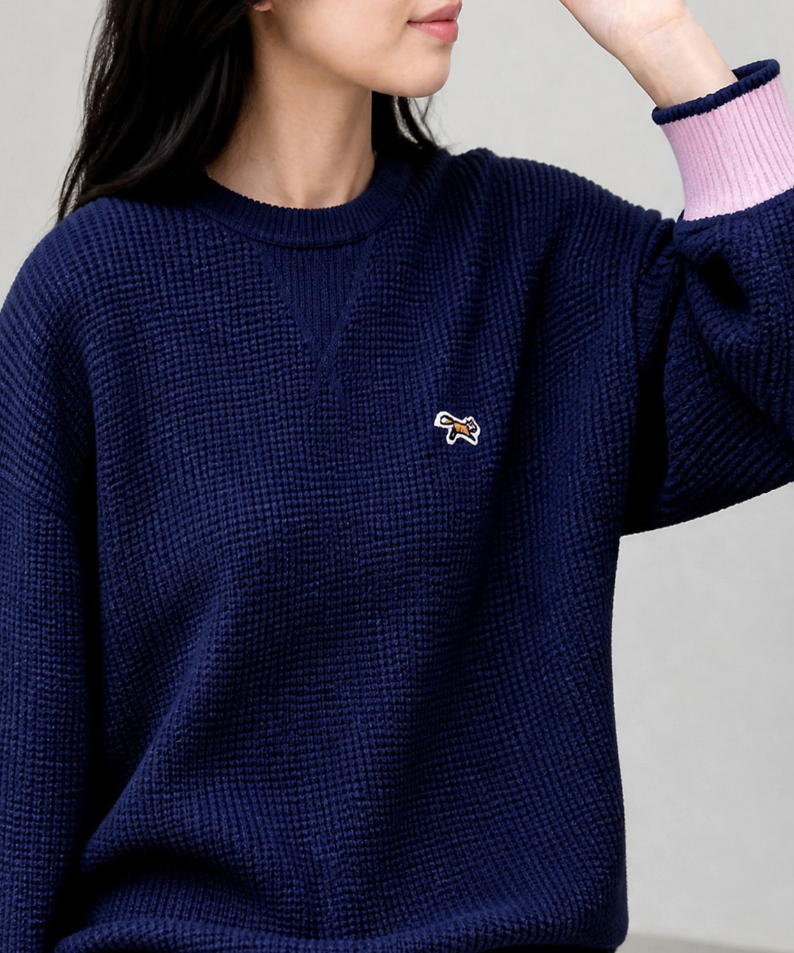 PENNEYS/ペニーズ 別注 THE FOX ワッペン刺繍 裏配色 ワッフル