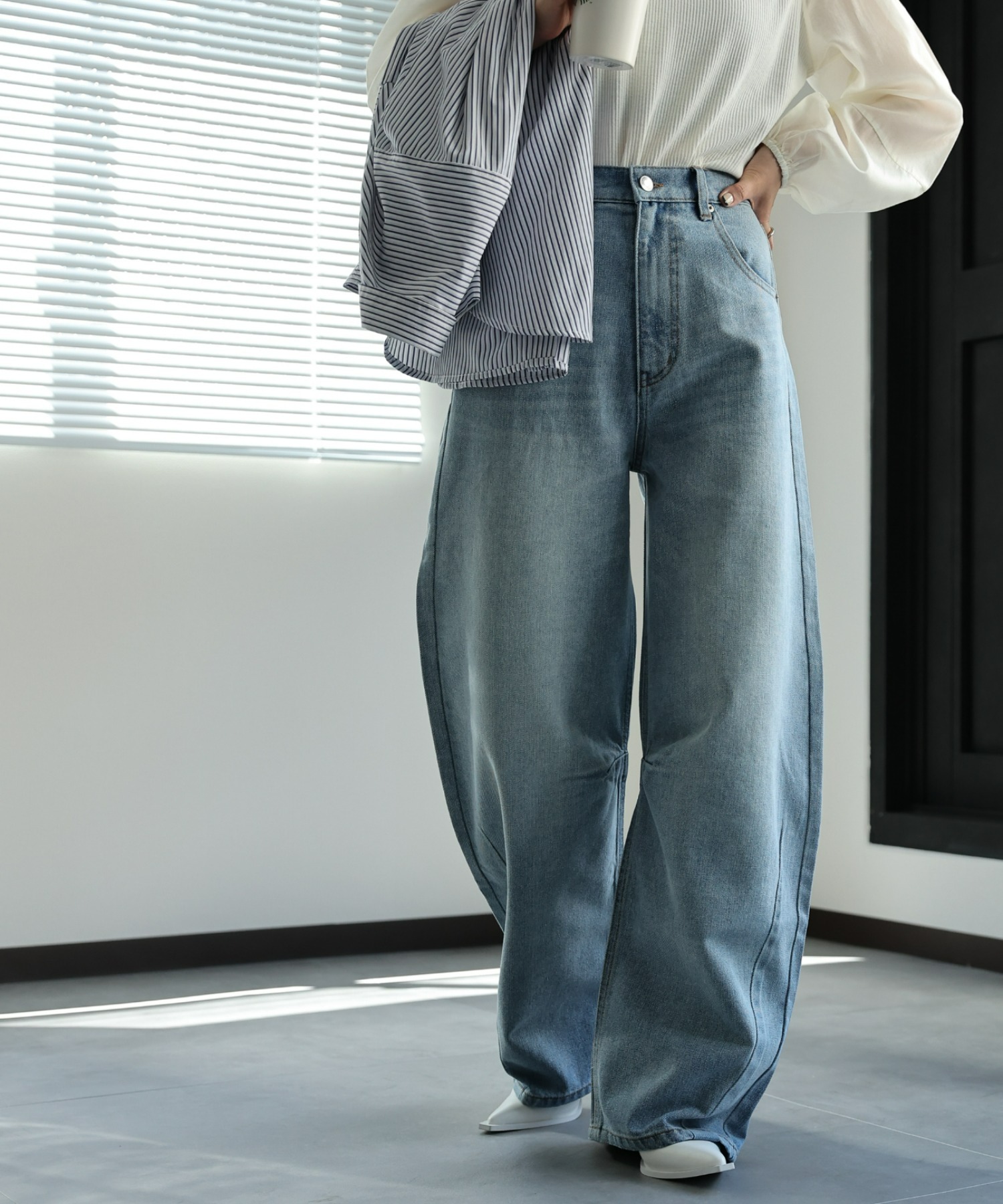 model：162cm 着用サイズ：FREE