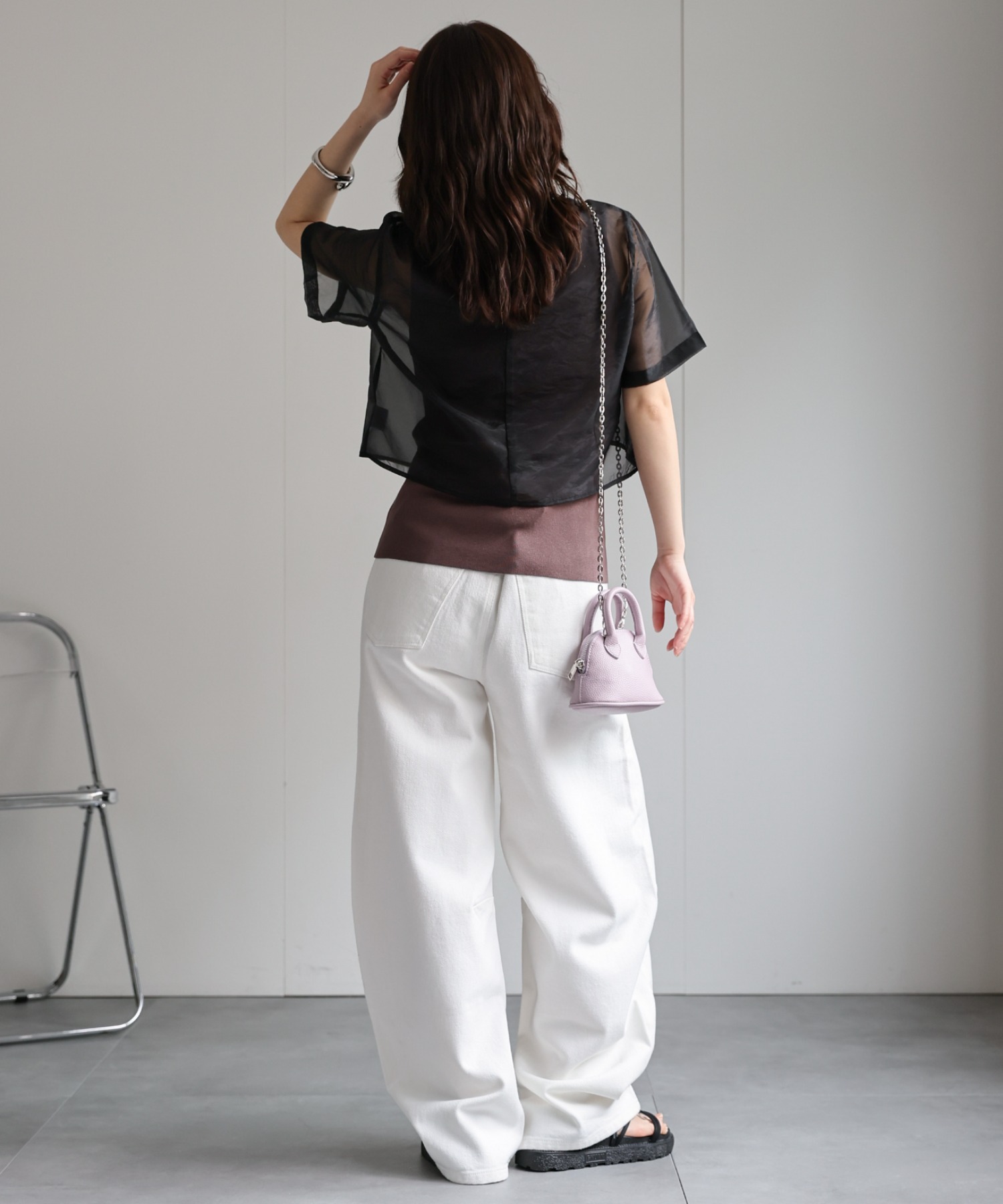model：156cm 着用サイズ：FREE