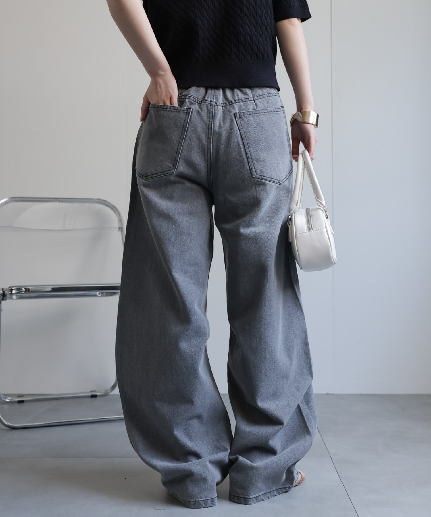 model：156cm 着用サイズ：FREE