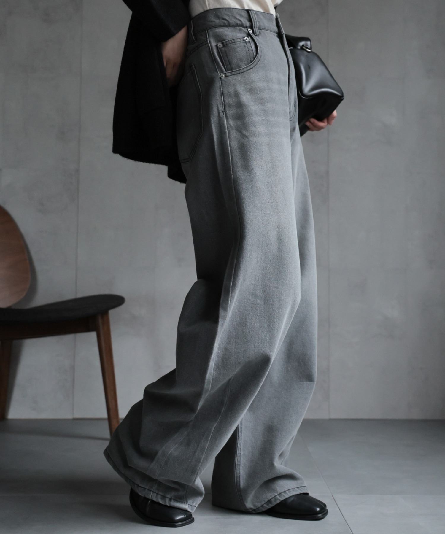 model：156cm 着用サイズ：FREE