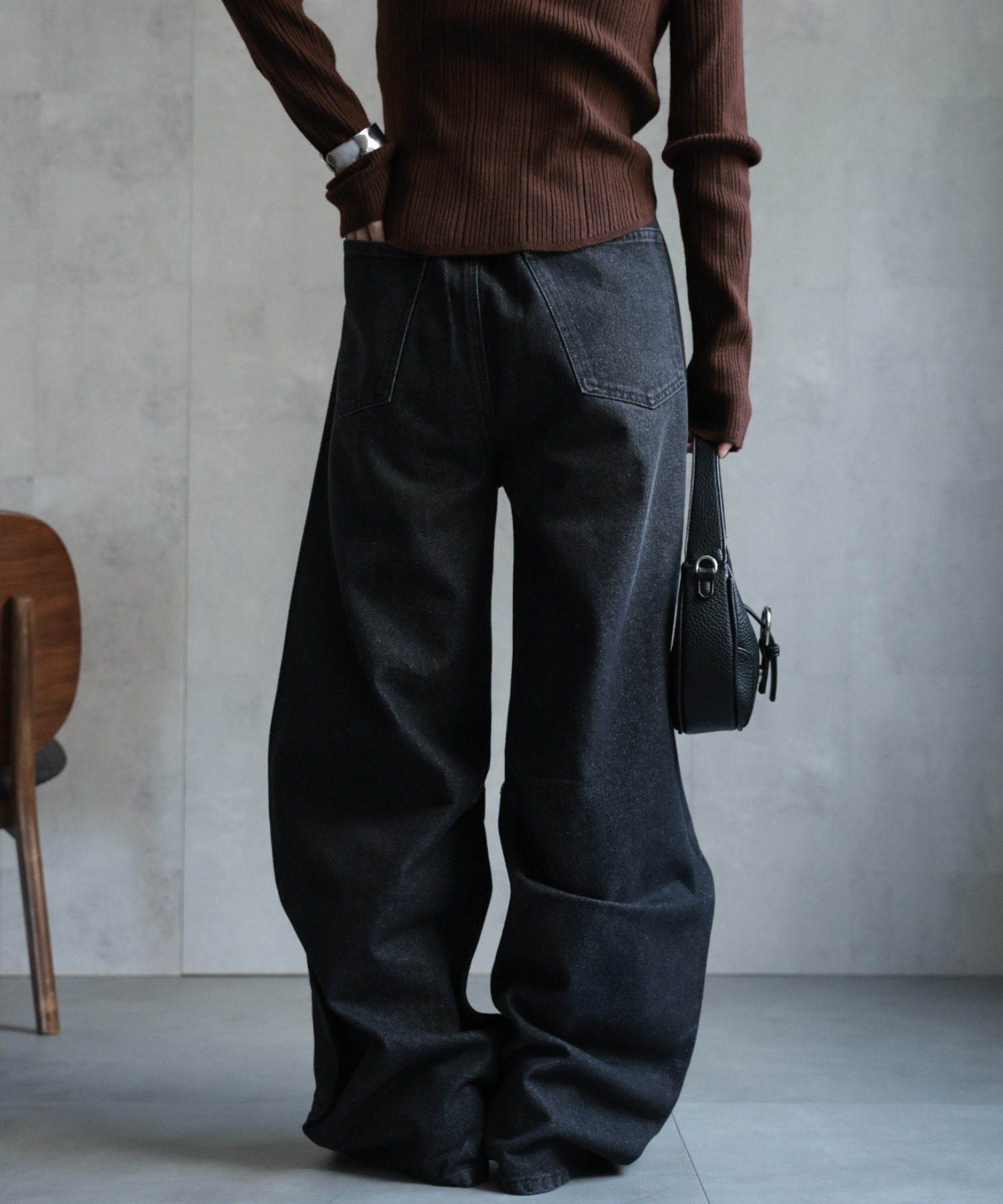 model：156cm 着用サイズ：FREE