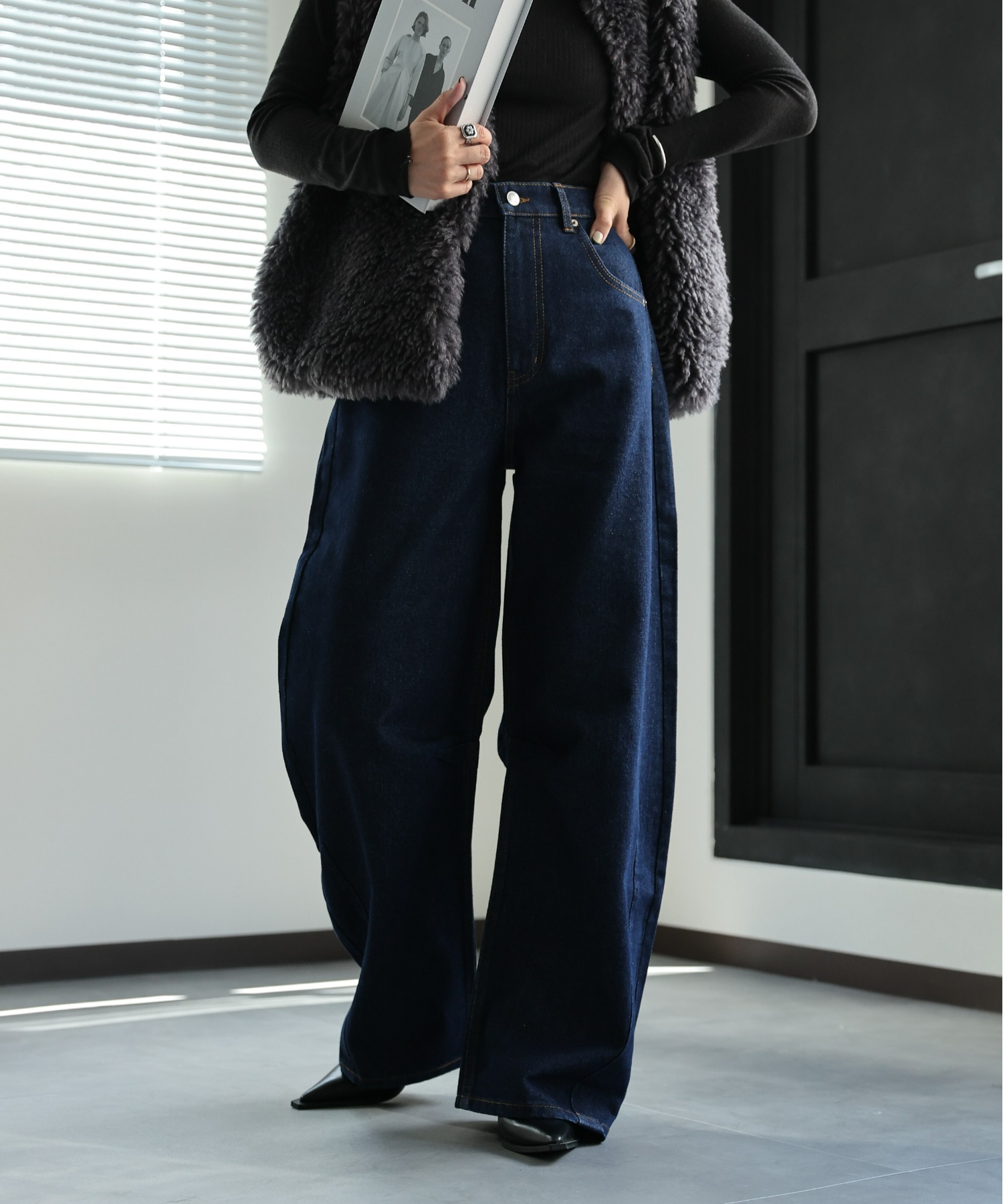 model:162cm　着用サイズ:FREE