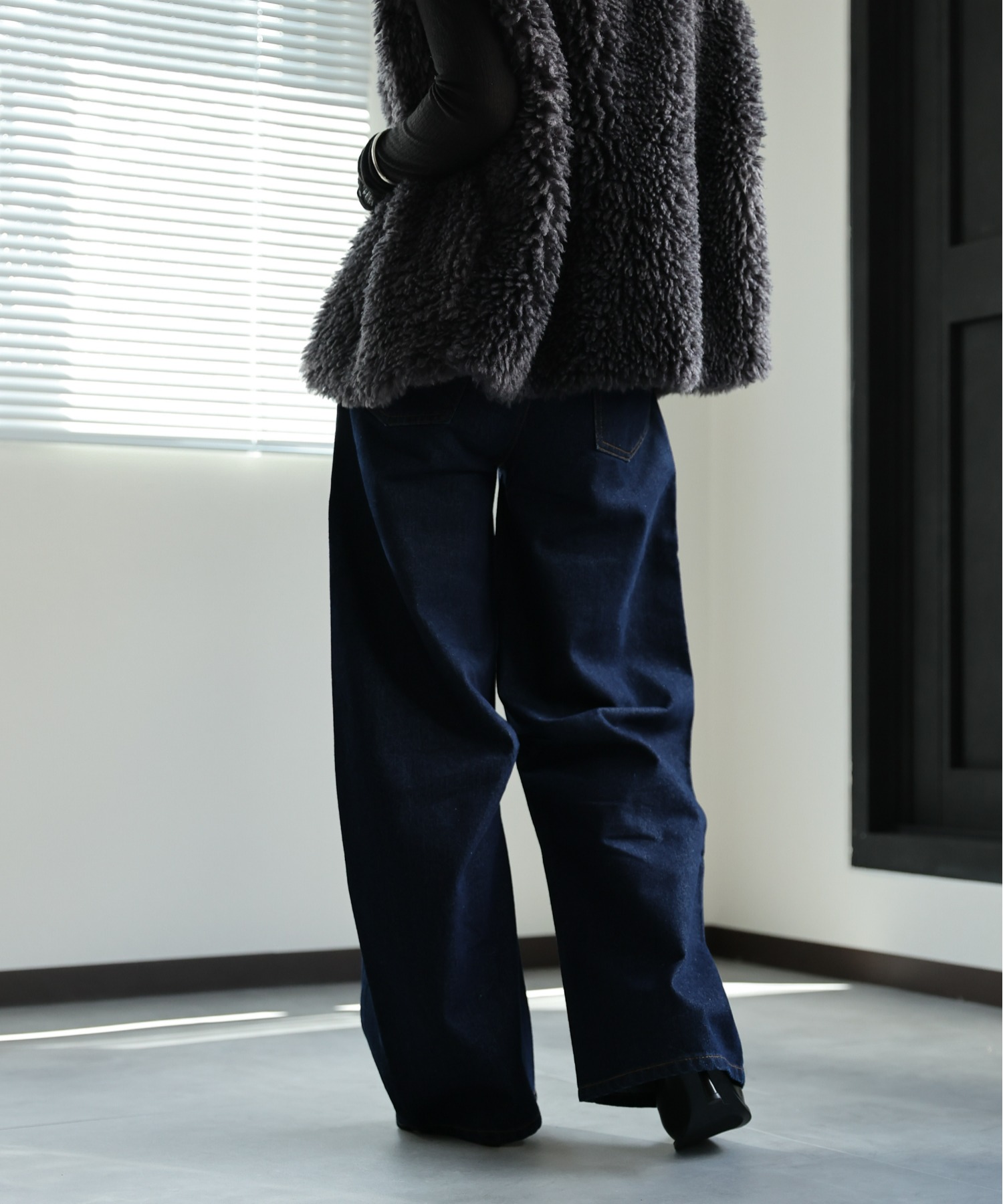model:162cm　着用サイズ:FREE