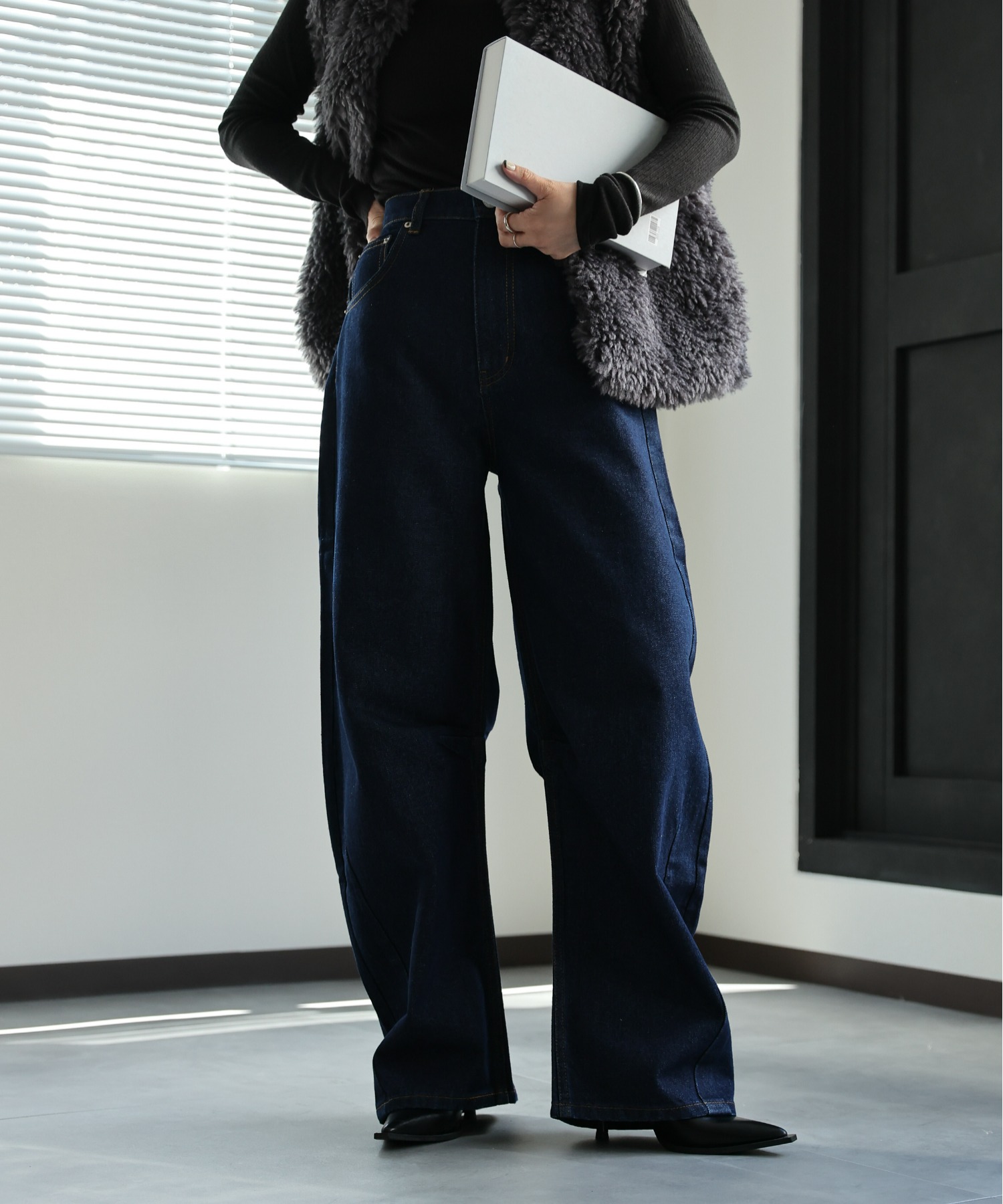 model:162cm　着用サイズ:FREE