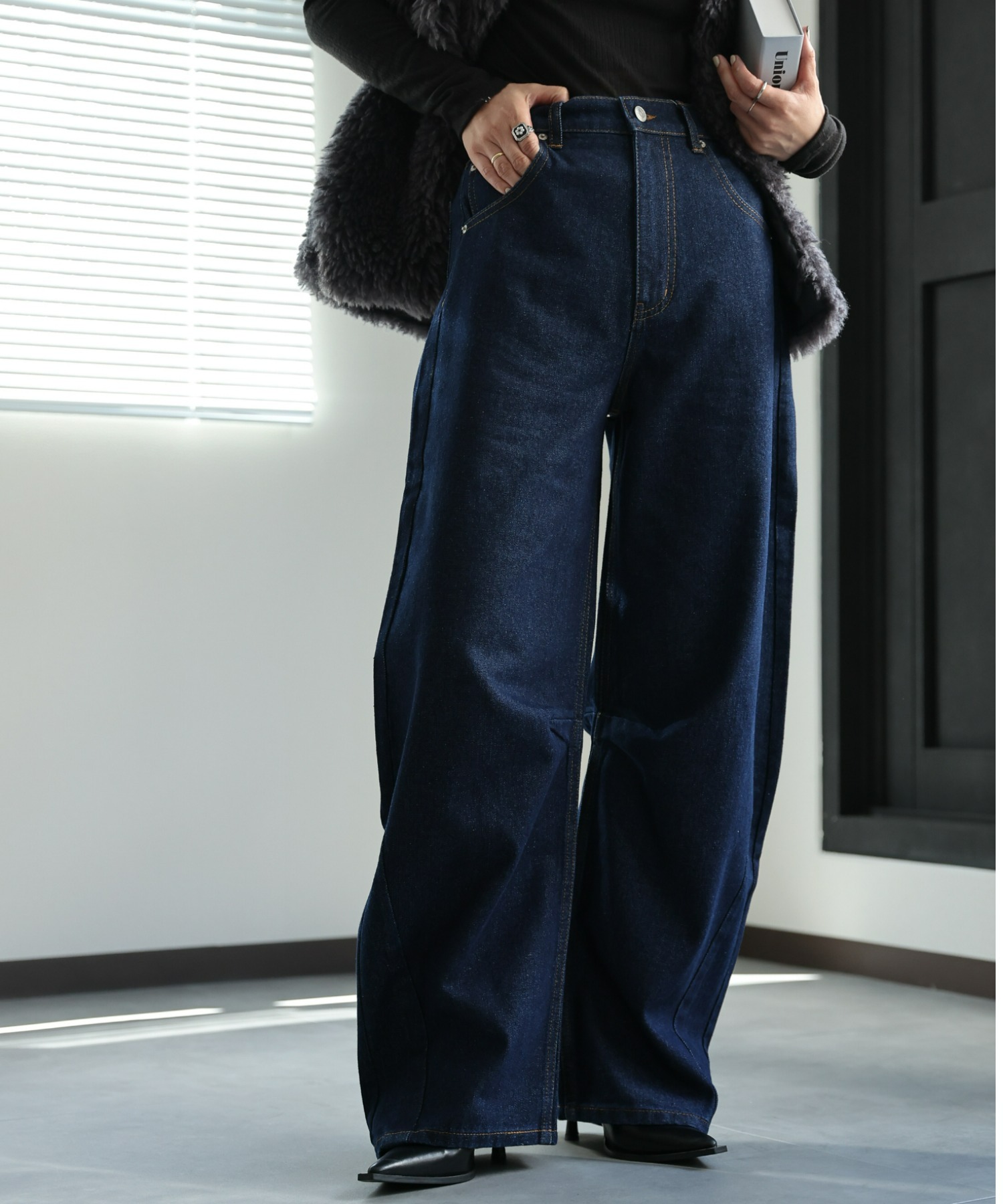 model:162cm　着用サイズ:FREE