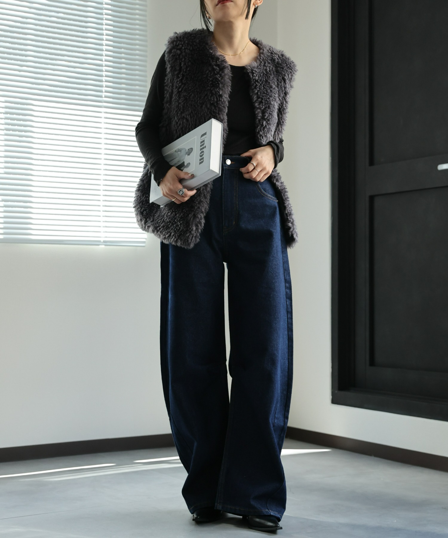 model:162cm　着用サイズ:FREE