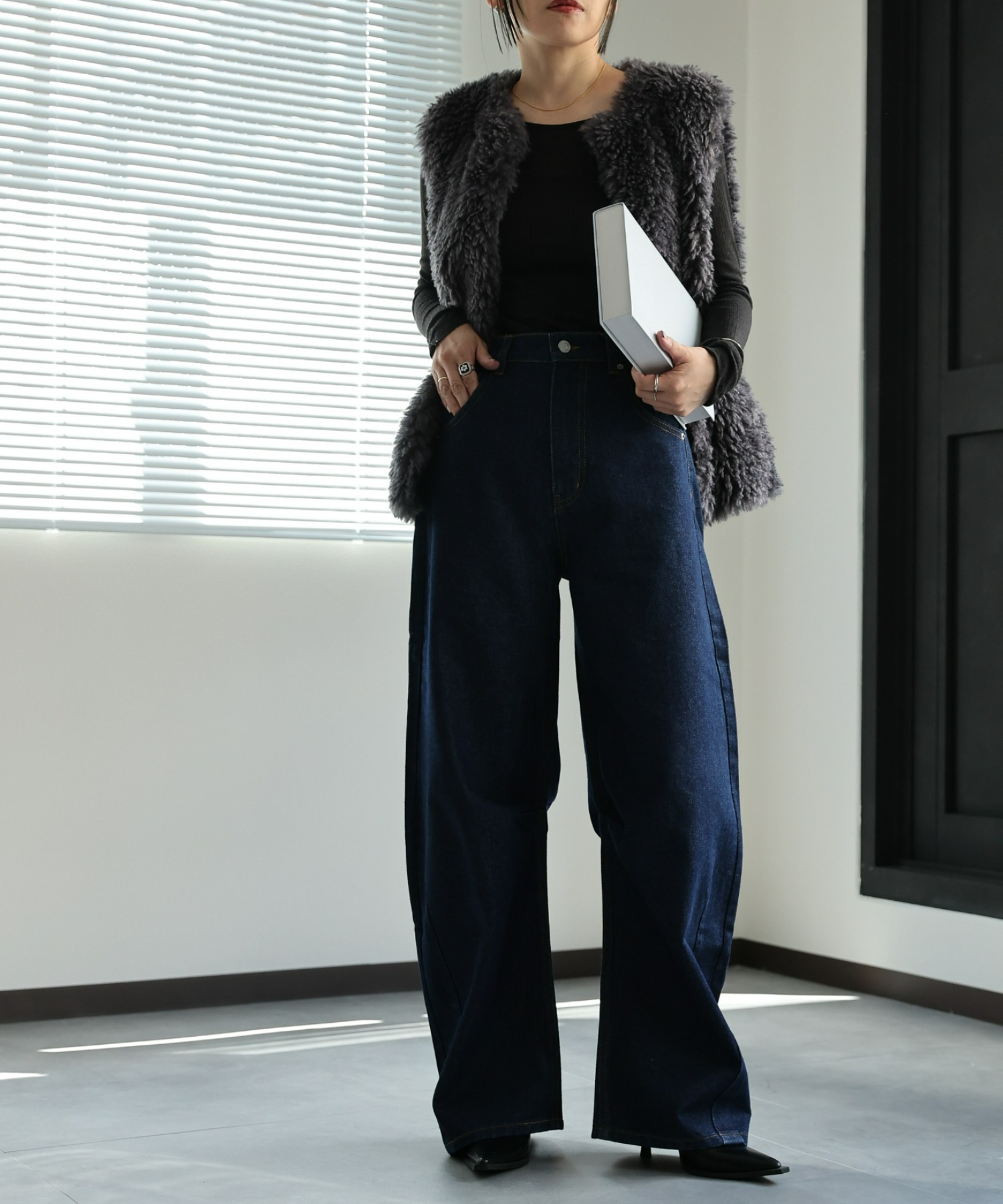 model:162cm　着用サイズ:FREE