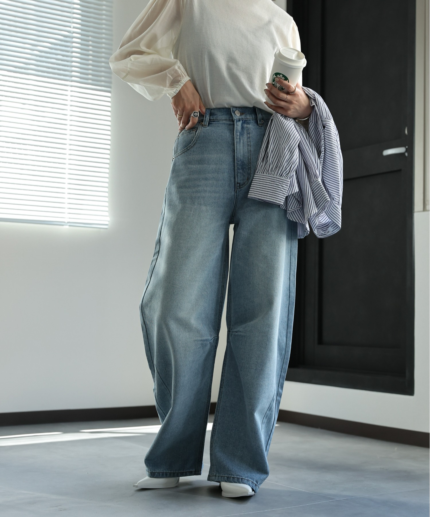 model:162cm　着用サイズ:FREE