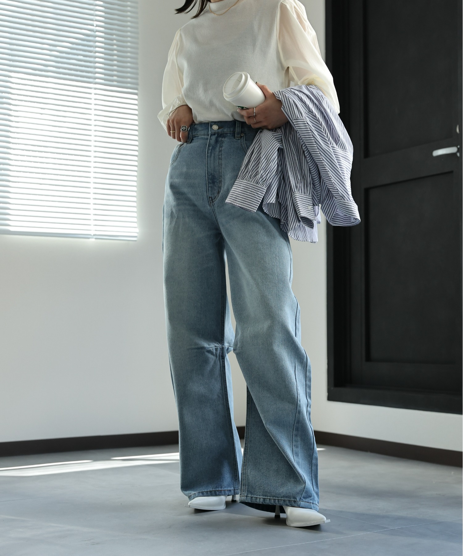 model:162cm　着用サイズ:FREE