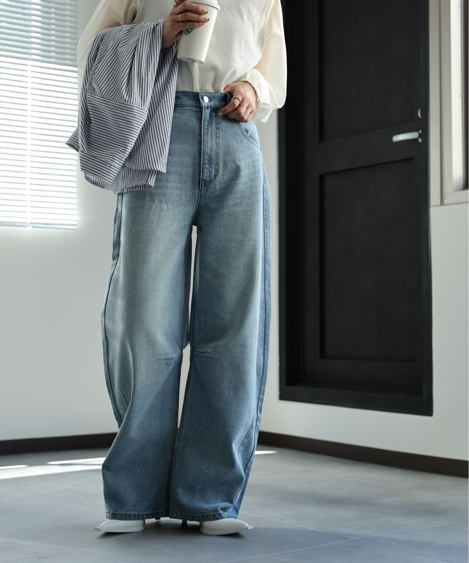 model:162cm　着用サイズ:FREE