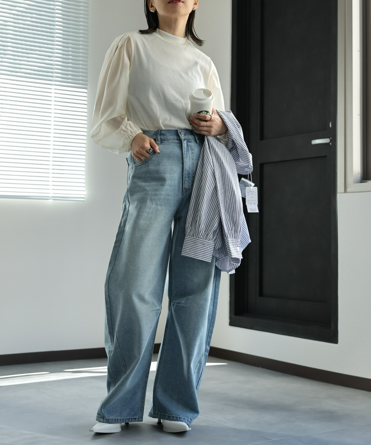 model:162cm　着用サイズ:FREE