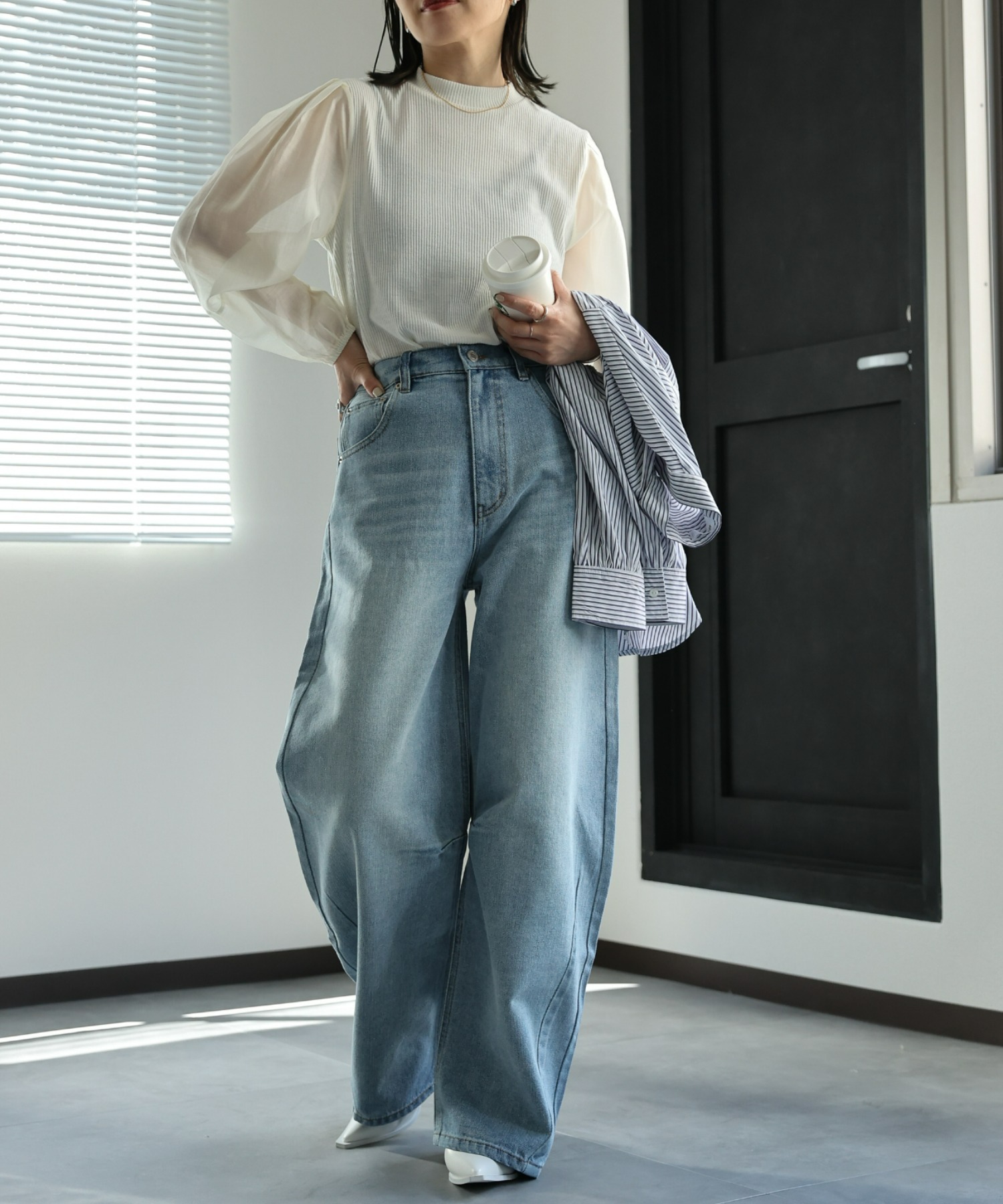 model:162cm　着用サイズ:FREE