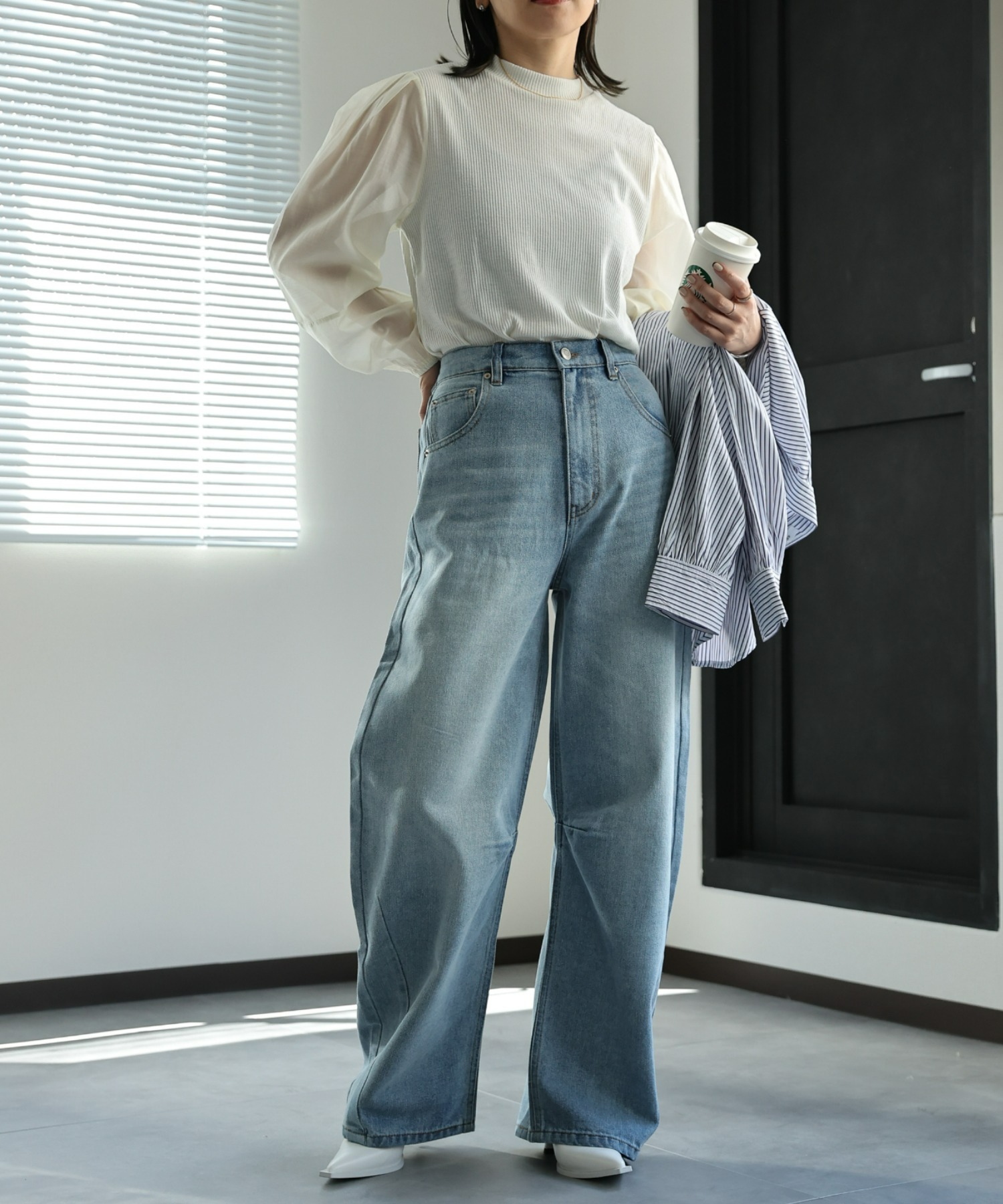 model:162cm　着用サイズ:FREE