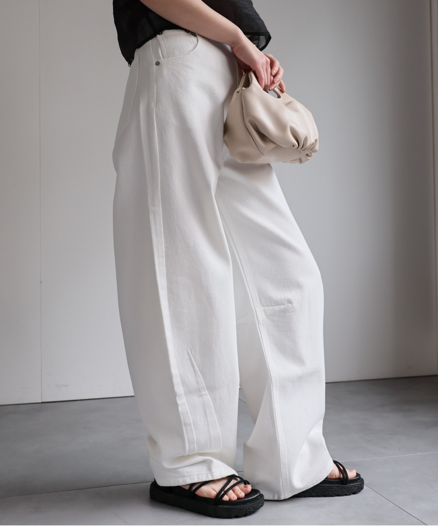 model：156cm 着用サイズ：FREE
