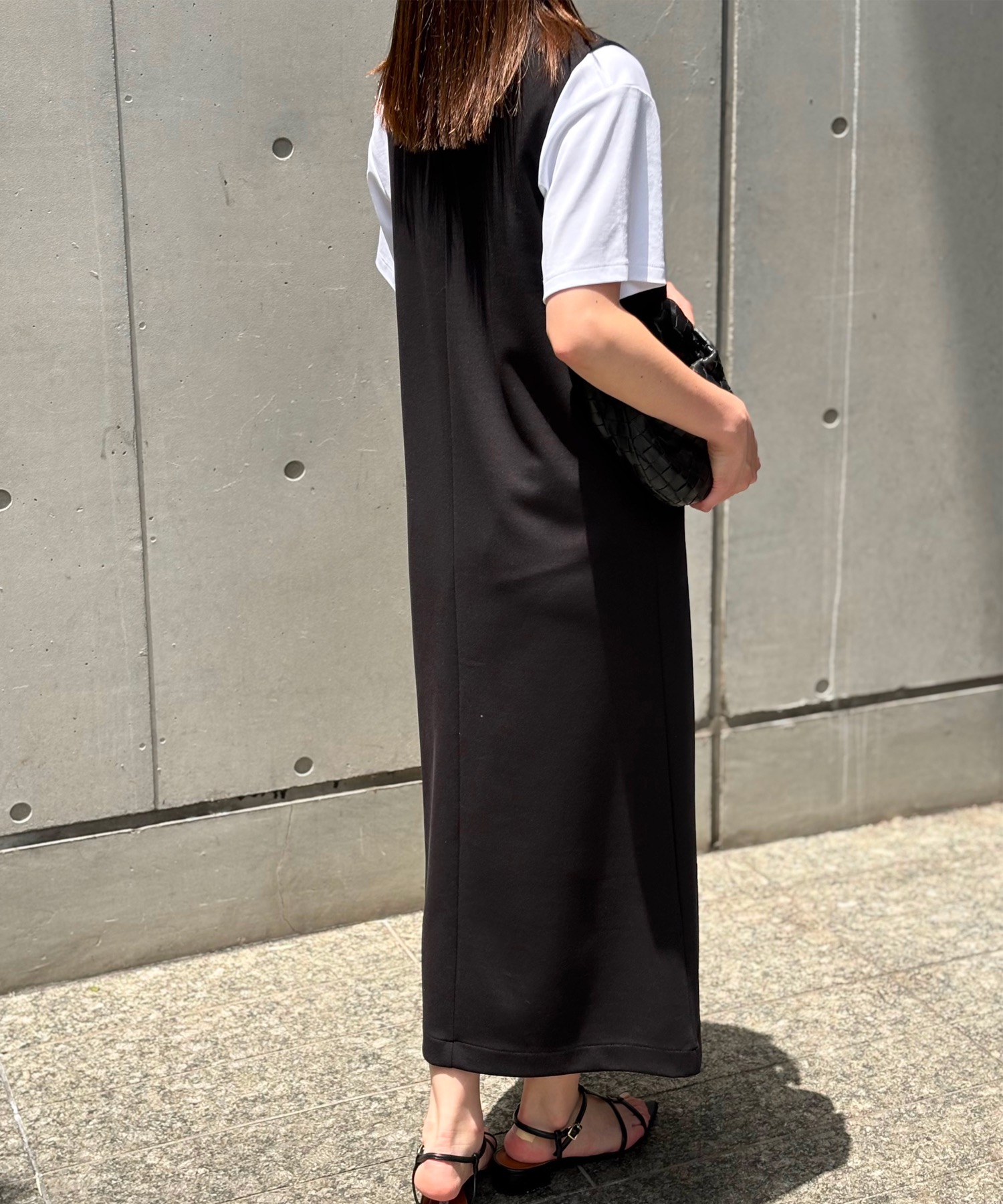 ライトダンボールフロントジップワンピース eM│STYLEDOOR