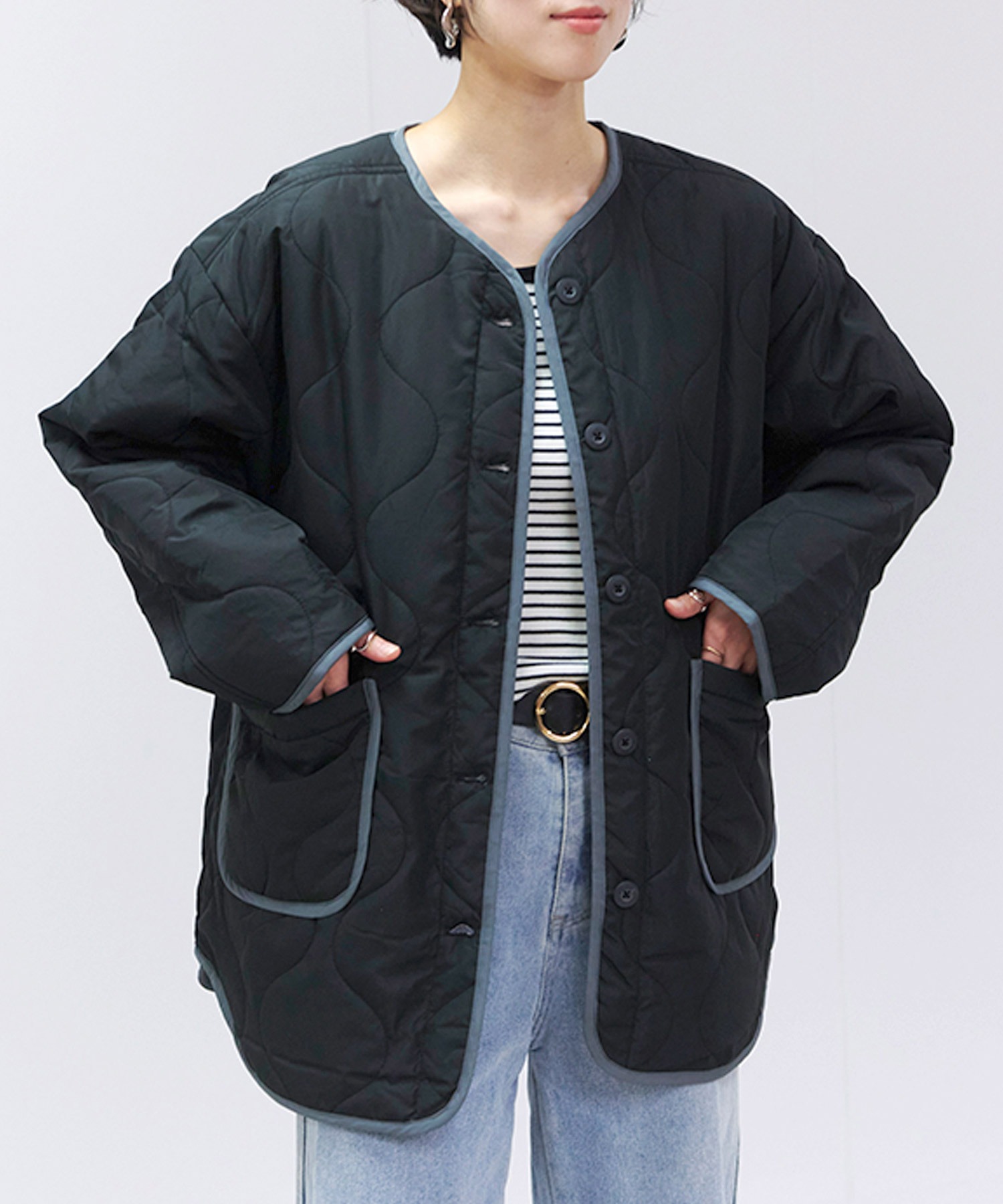 Model：H163　着用サイズ：M