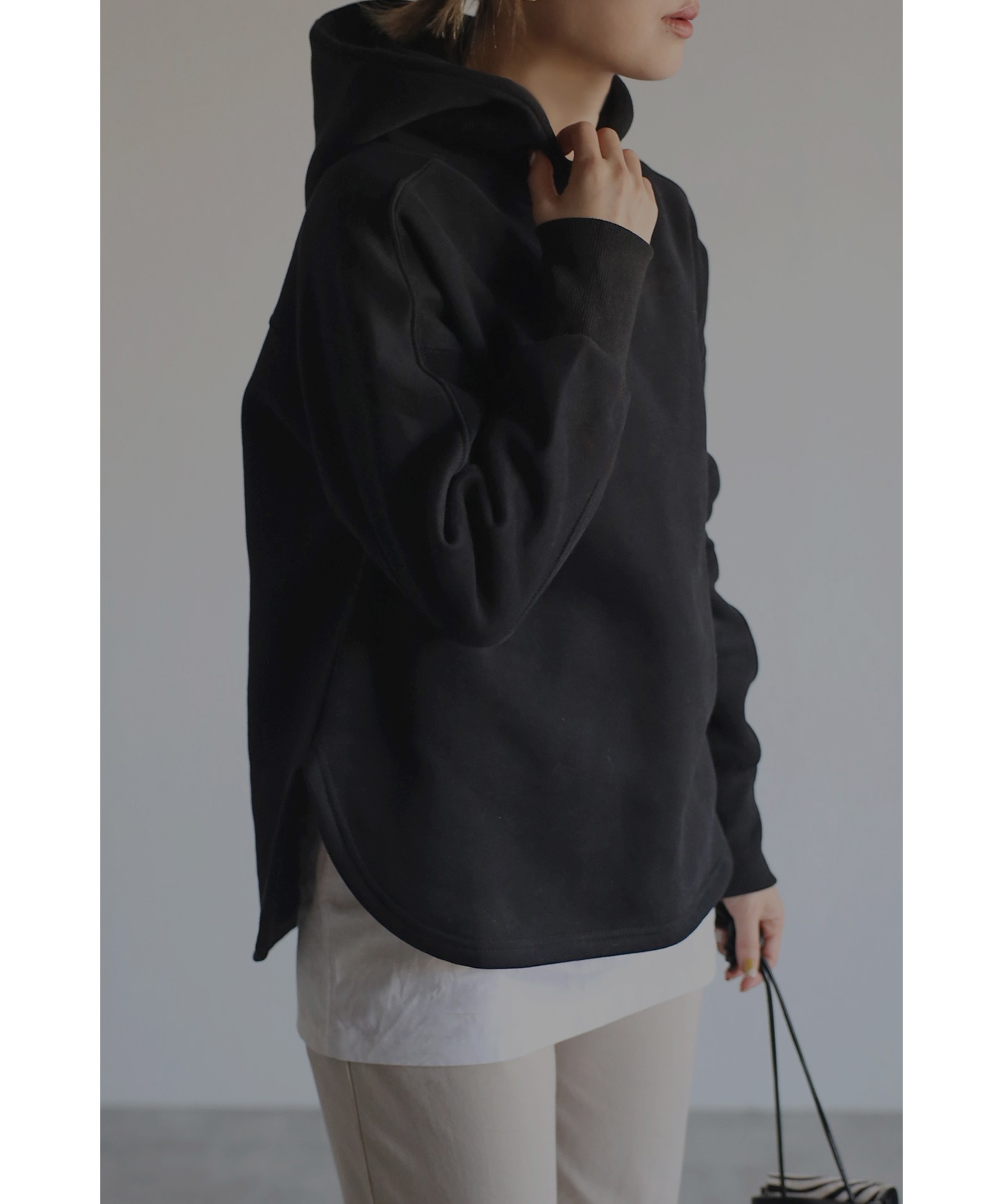 model：H157 着用サイズ：FREE