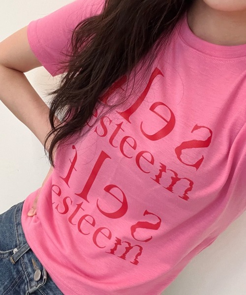 A'GEM/9 × .kom『DXOH/ディソエイチ』SELF ESTEEM CROP/セルフデザイン