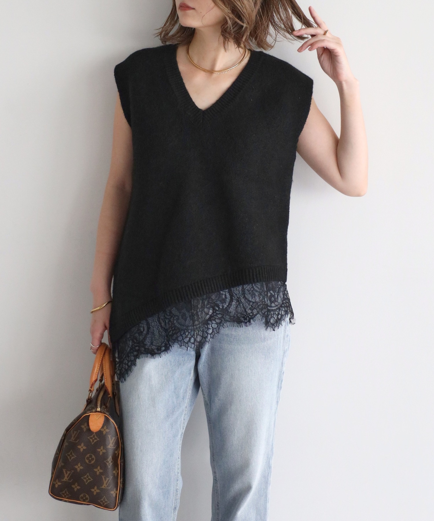 model:H158 着用サイズ:FREE