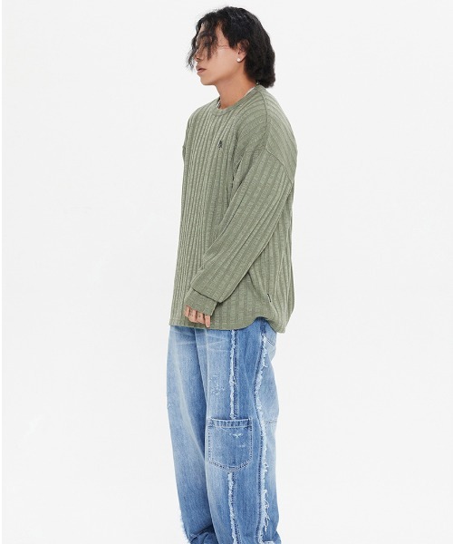 ROMANTIC CROWN★Unisex★SHINING EFFECT CREWNECK_2色 A'GEM/9 × .kom『ROMANTIC CROWN/ロマンティッククラウン』WIDE