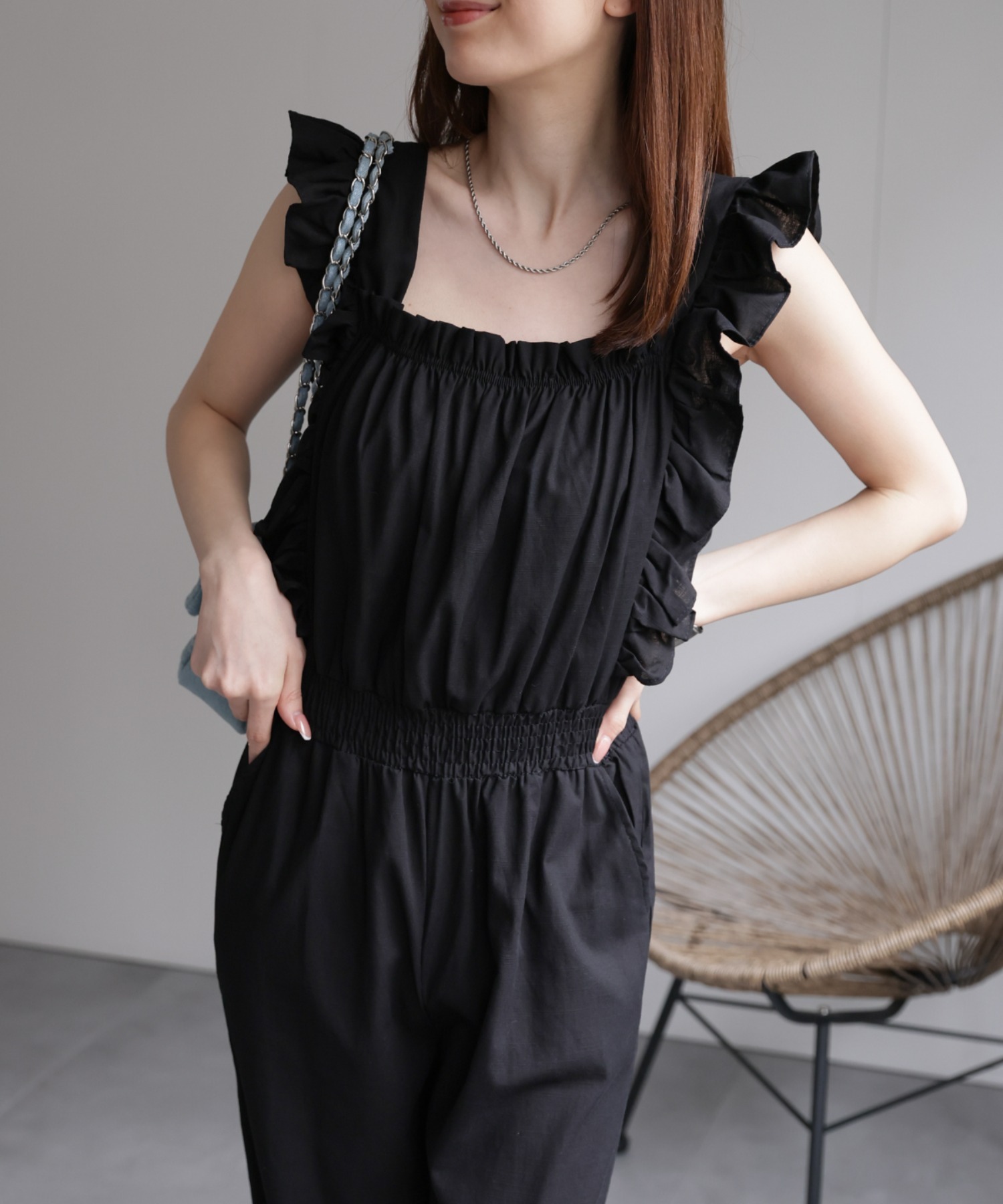 model：162㎝着用サイズ：F