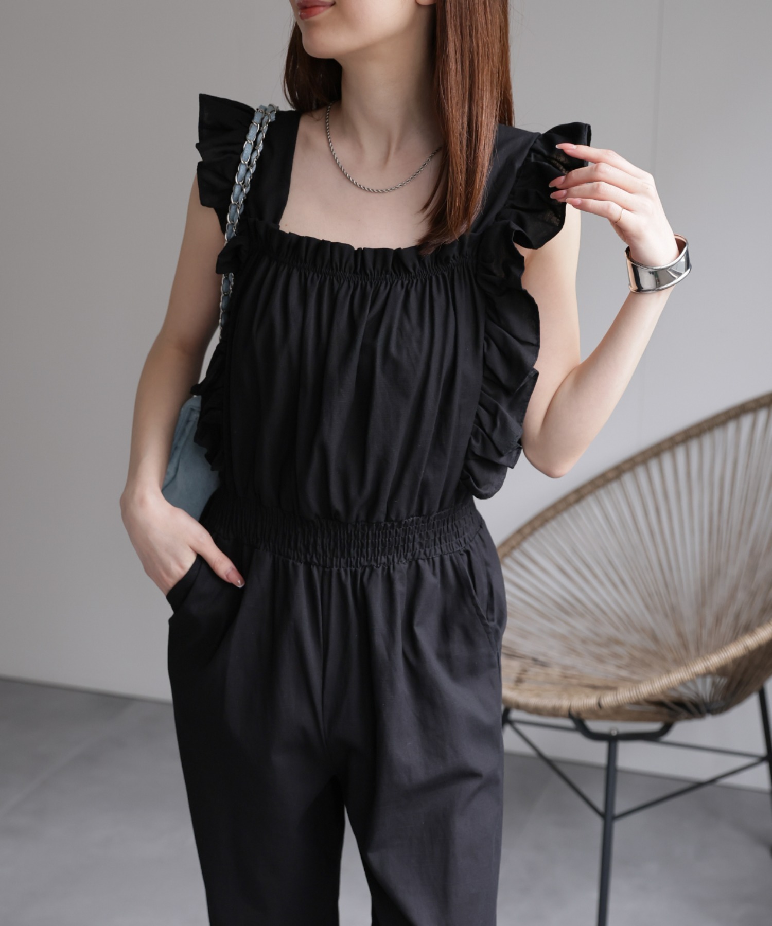 model：162㎝着用サイズ：F
