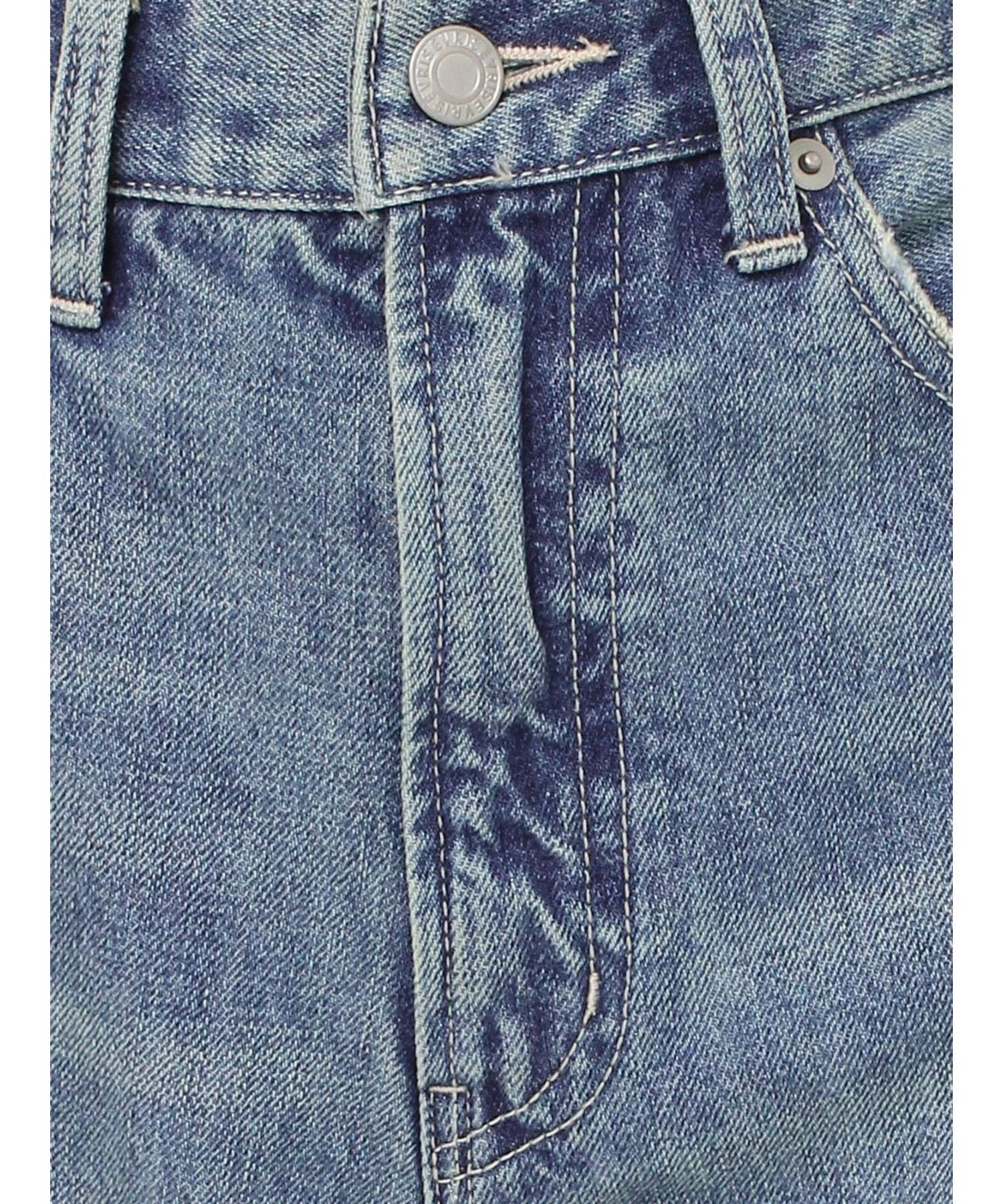 ニータックワイドデニムパンツ