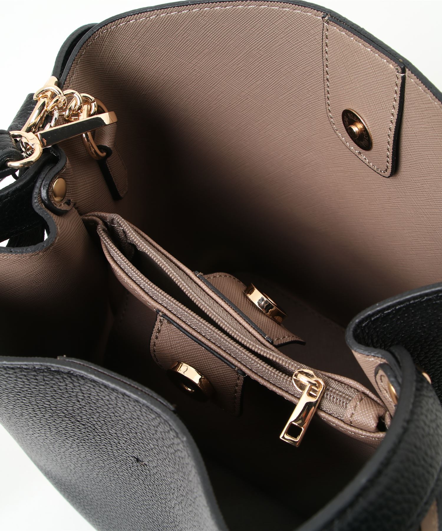 リボン付ワンハンドル2wayスクエアバッグ