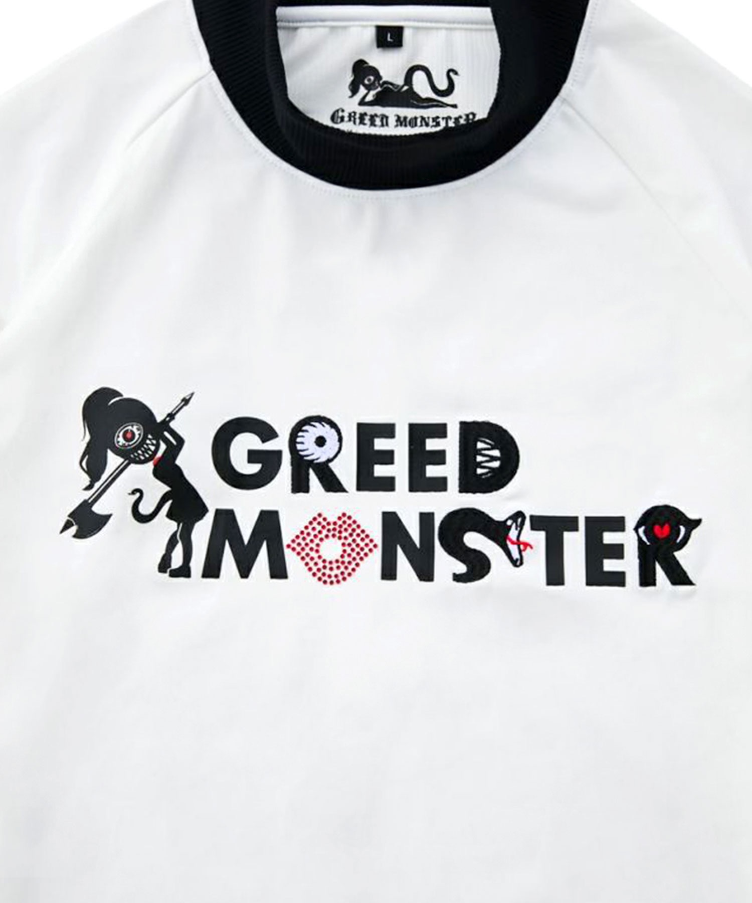 GREED MONSTER:グリードモンスター】[MENS] Multi pattern mock neck