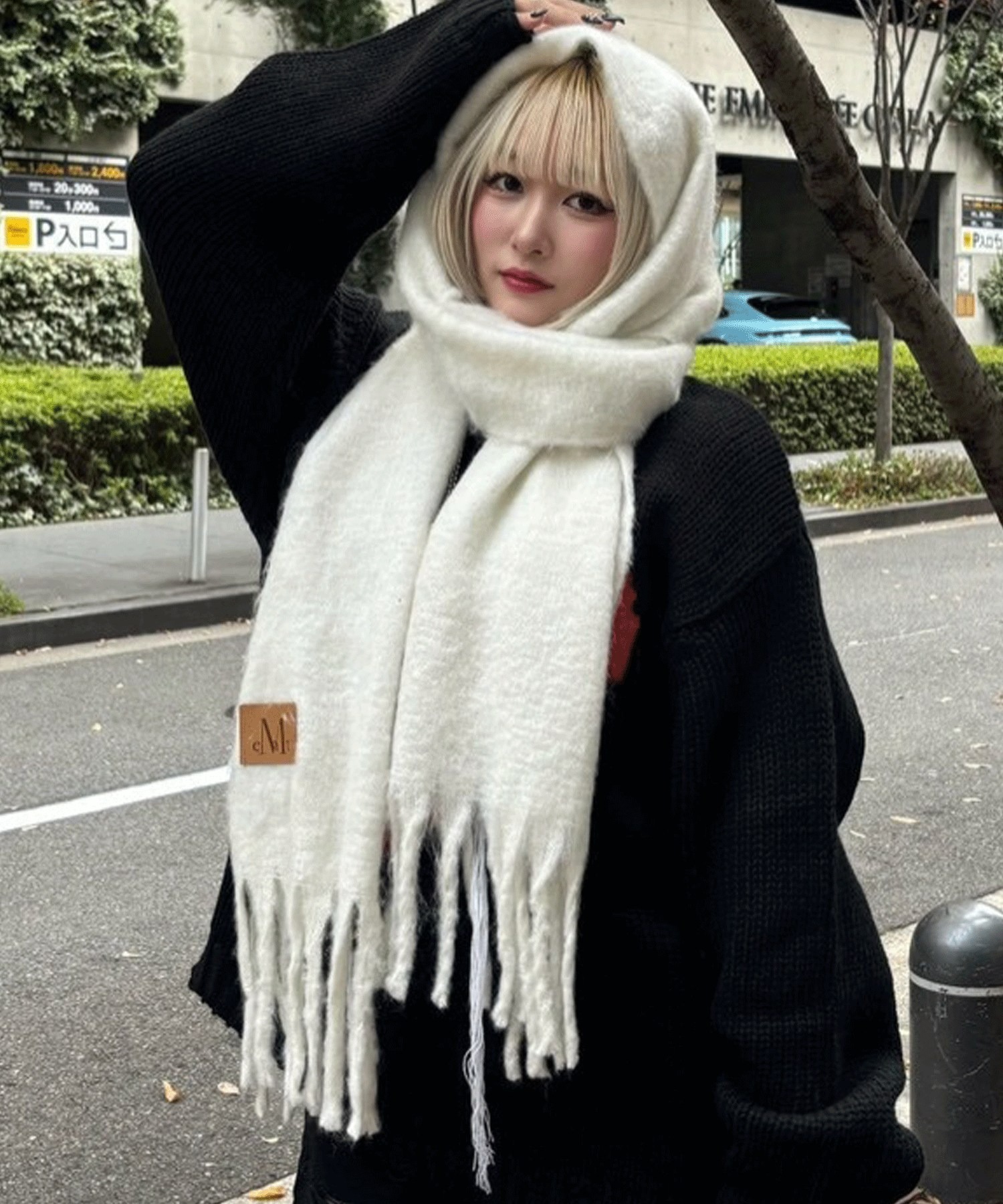 A'GEM/9 × .kom 『MUCENT/ムセント』 SIGNATURE MUFFLER /シグニチャー