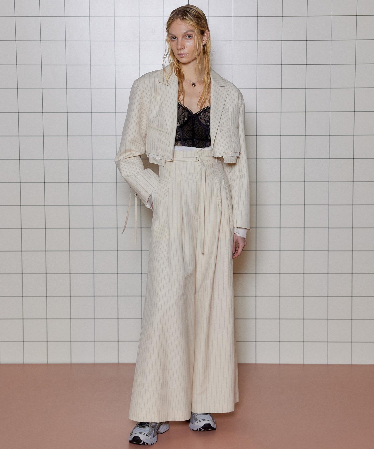 Mixed Lace Camisole/ミックスレースキャミソール【MAISON SPECIAL