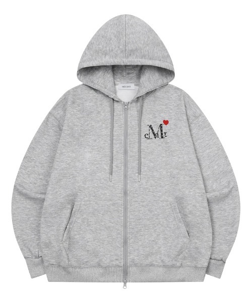 韓国 新品 MUCENT ムセント ラブリッツミニハートロゴフードパーカー 楽天市場】MUCENT（ムセント） Lovelitz Mini Heart Logo Hood Zip-up