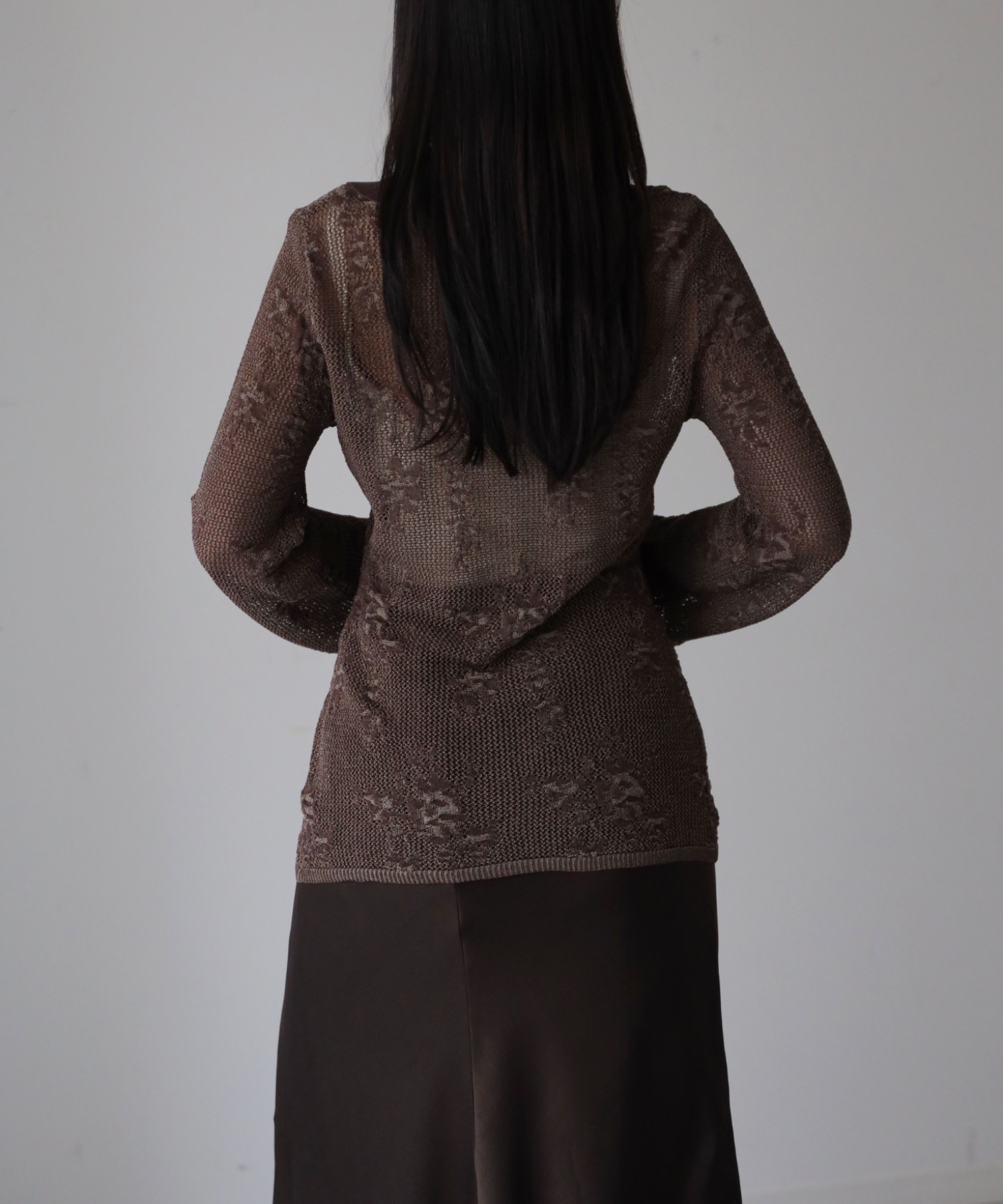 model：164cm. 着用サイズ：FREE