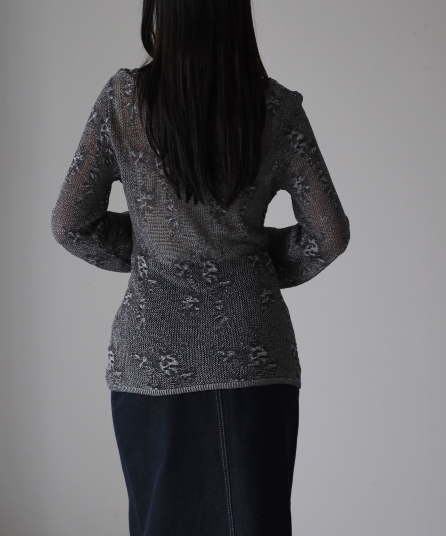 model：164cm. 着用サイズ：FREE