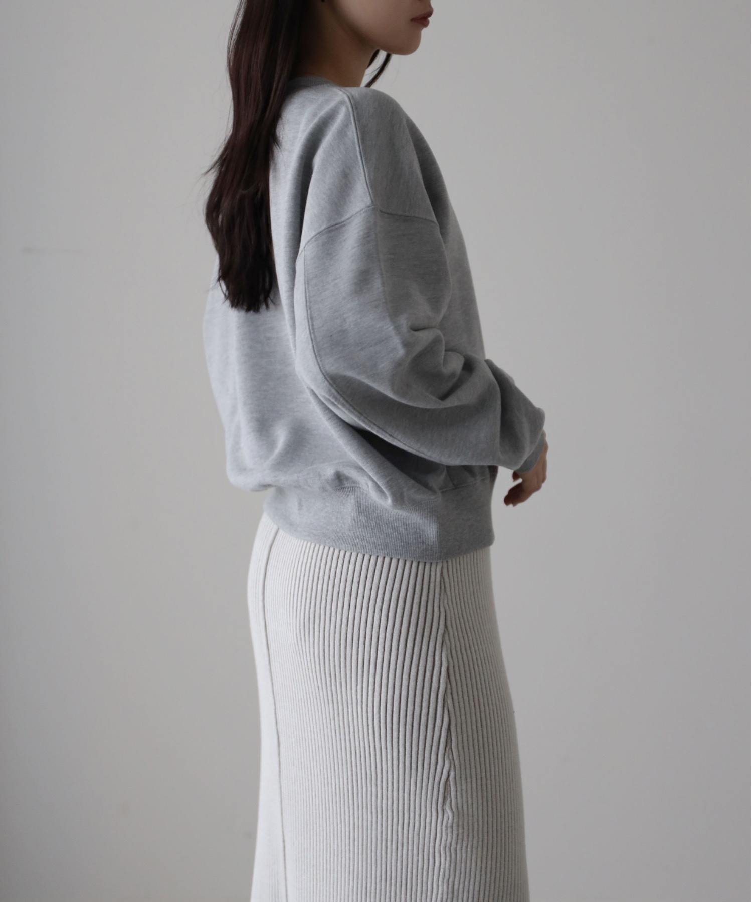 model：164cm. 着用サイズ：FREE