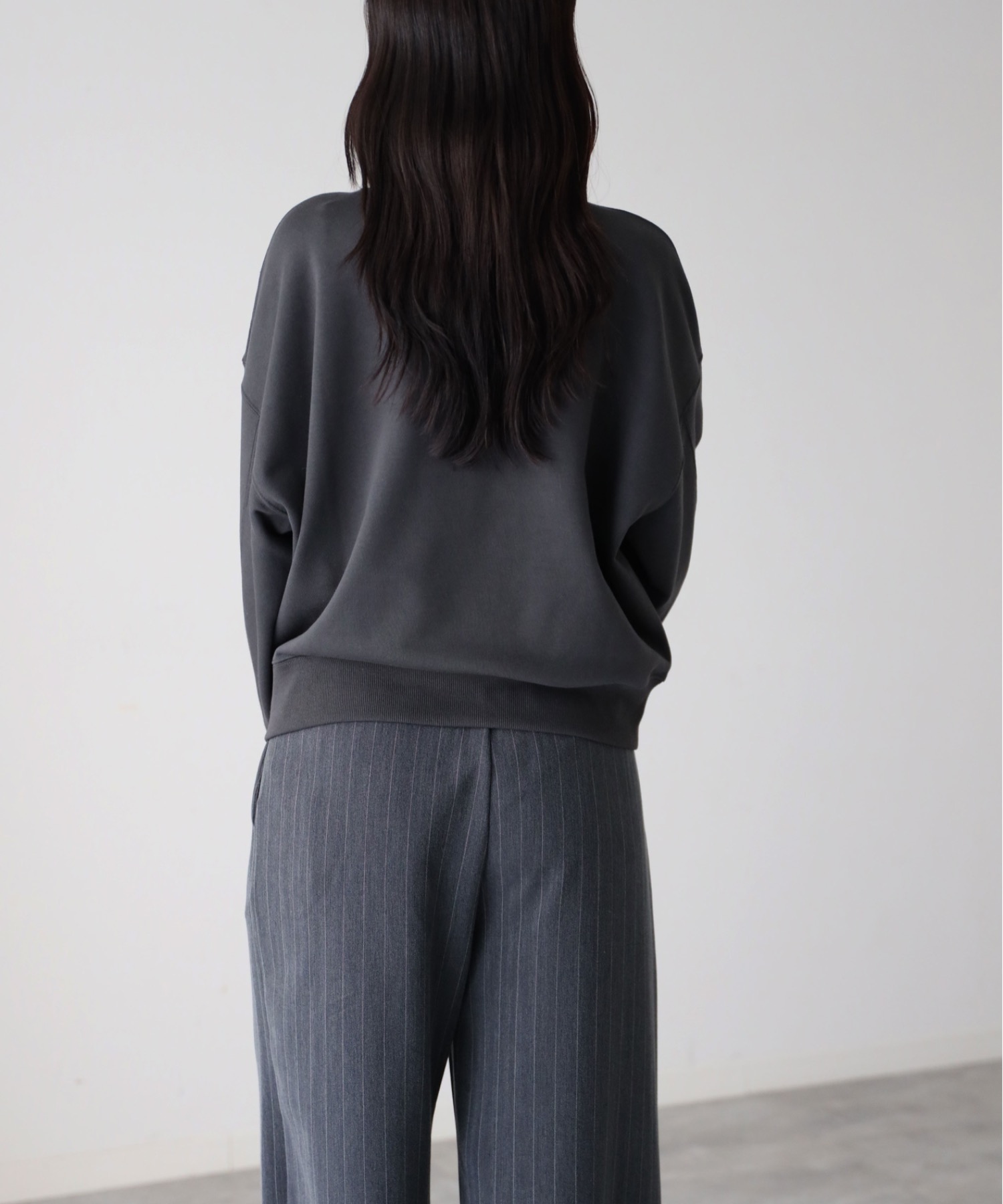 model：164cm. 着用サイズ：FREE
