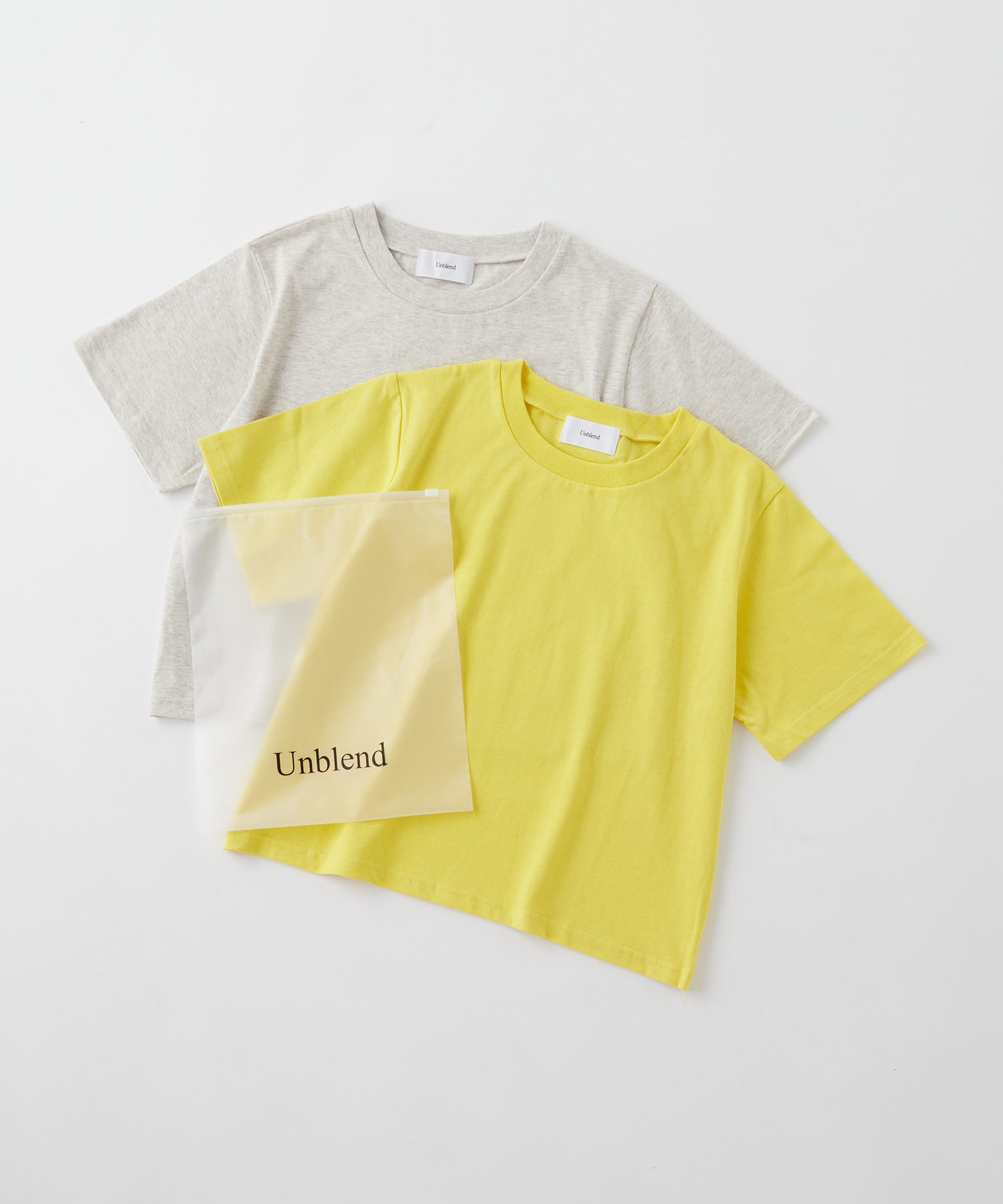 Unblend】Unblend Basic 2セット ベーシック コットン パックT