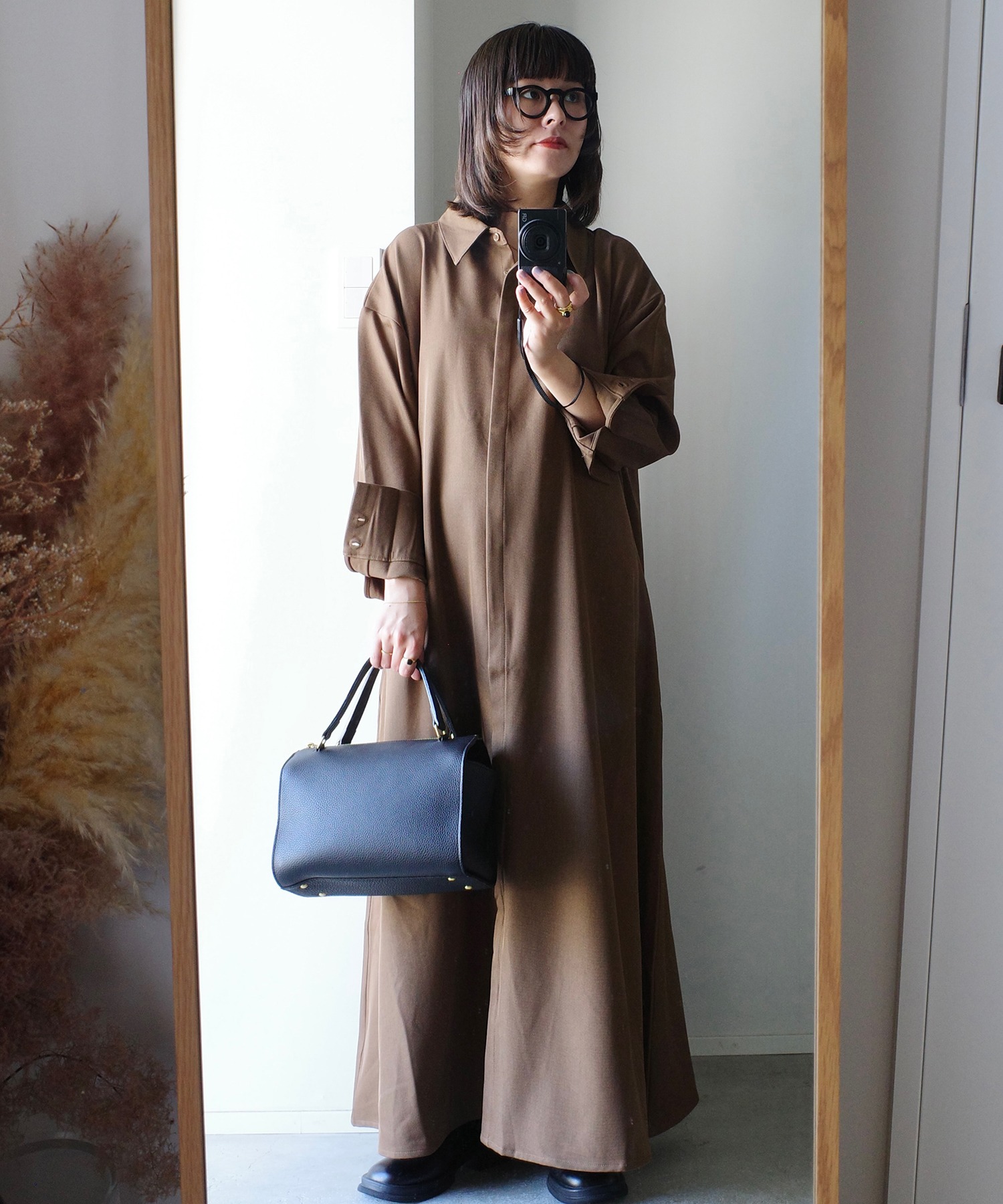 model：H158 着用サイズ：FREE