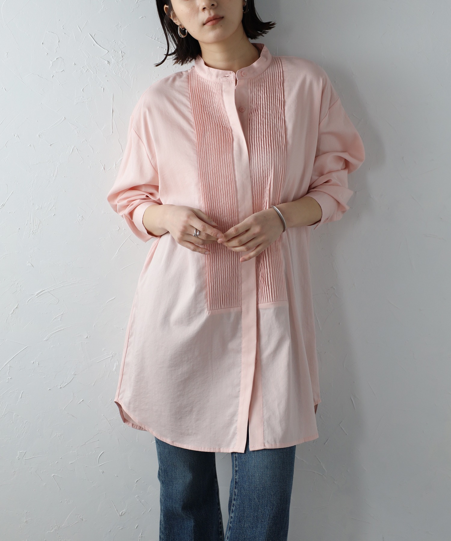 model：H163 着用サイズ：FREE