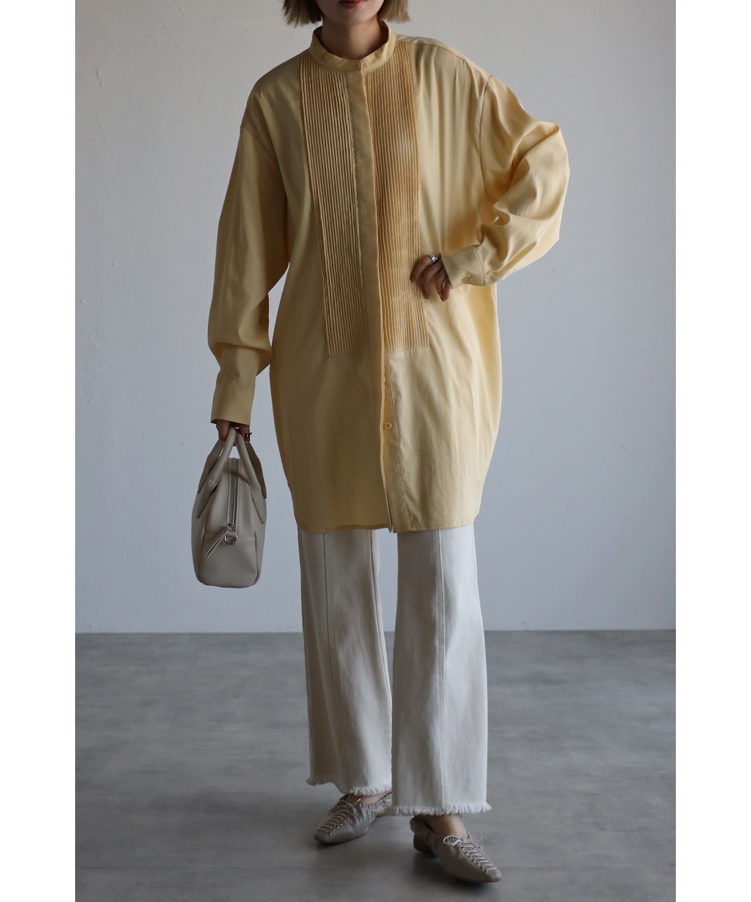 model：H158 着用サイズ：FREE