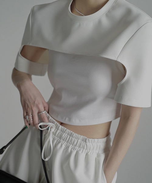 chuclla】Layered cropped cutsew chw1539-ファッション通販サイト