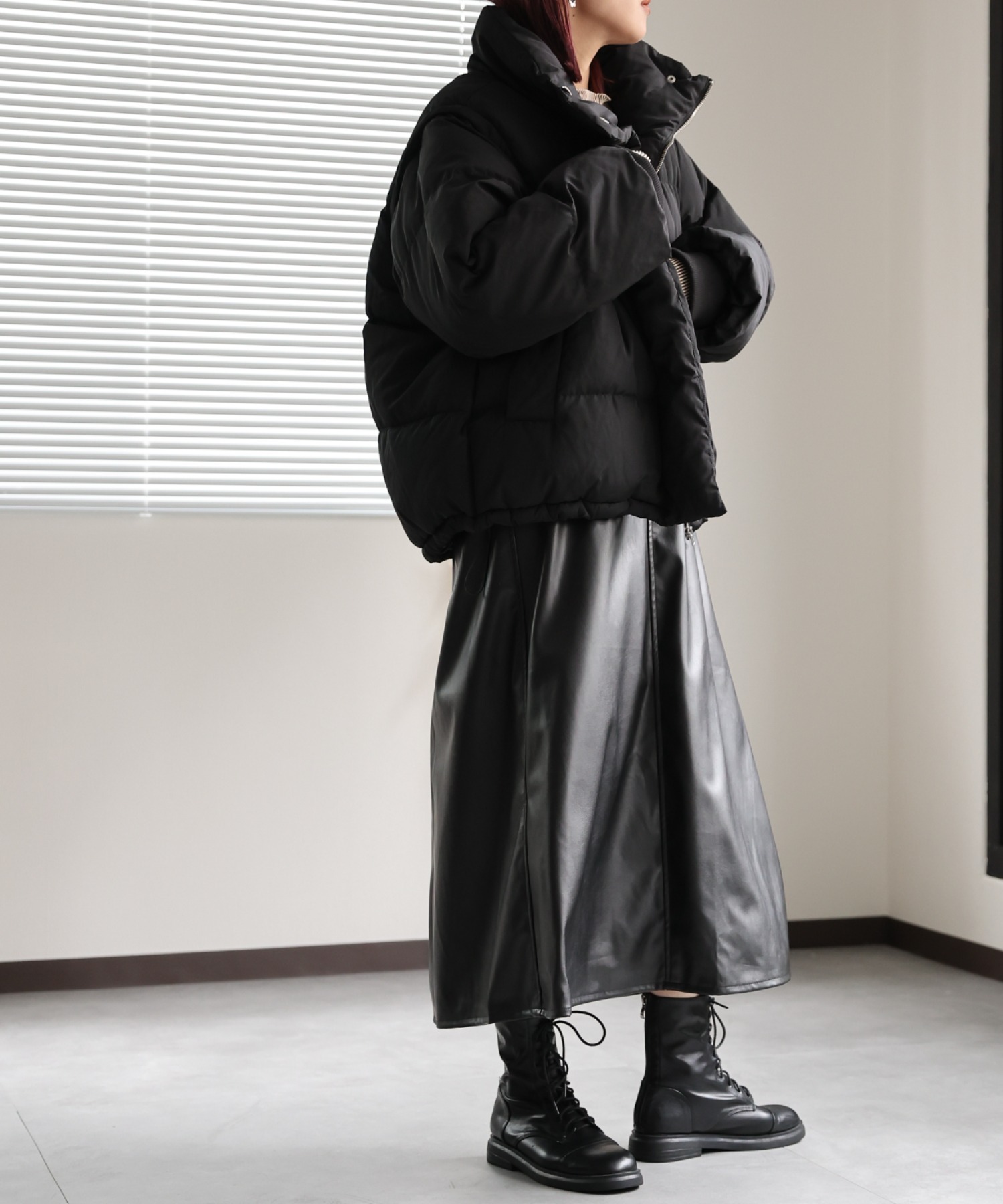 model:162㎝　着用サイズ:FREE